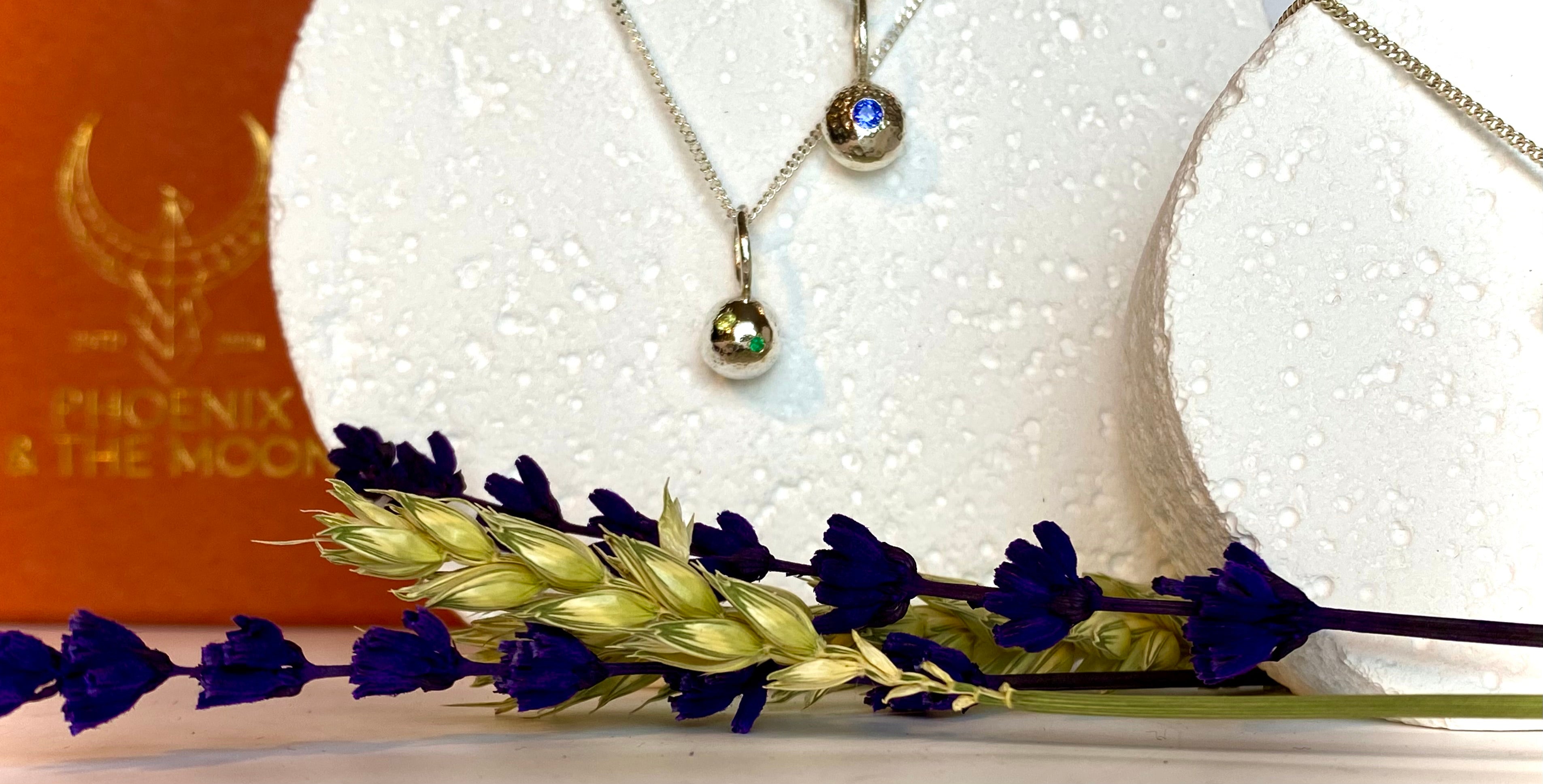 1- organic pepita charm necklace 2- Textured pepita charm necklace 3- Two organic pepitas charms necklace