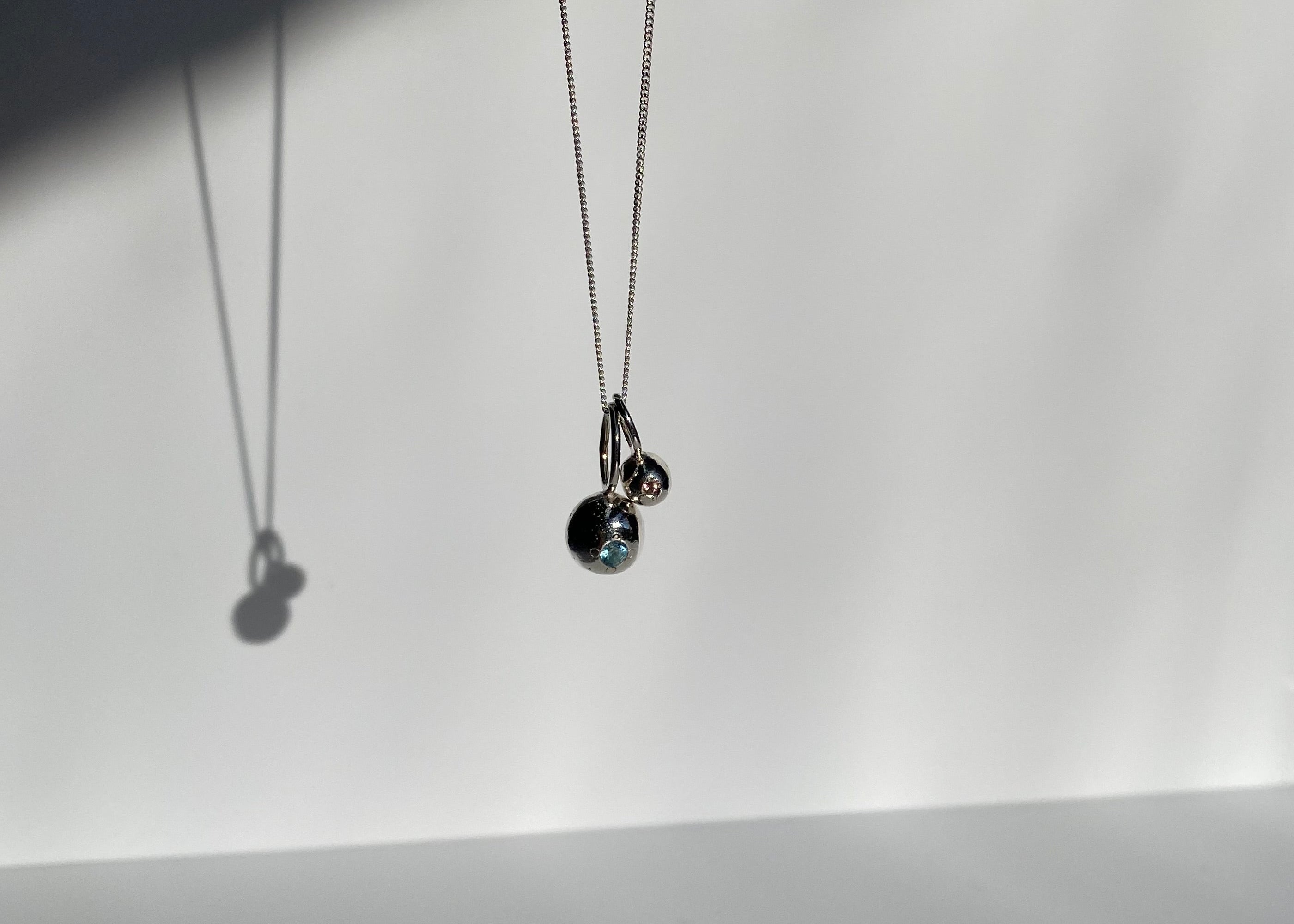 Twin Organic Pepita Charms Necklace