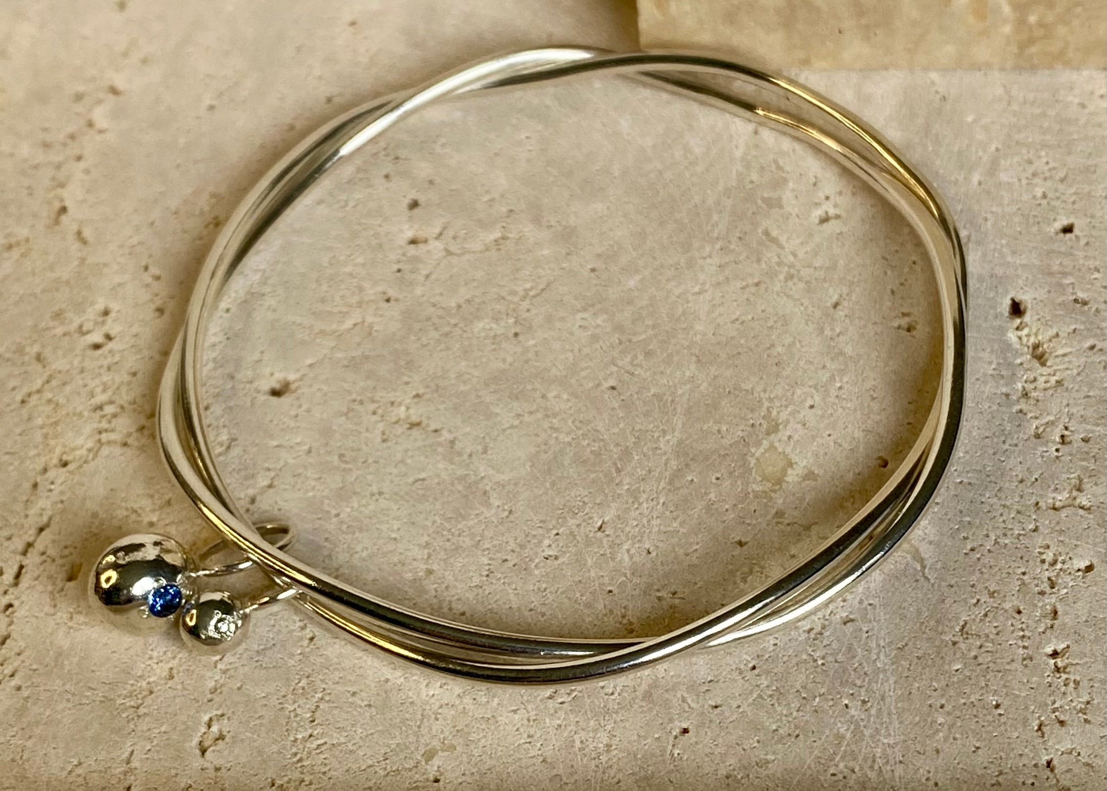 Our roots Twin Pepita Bangle