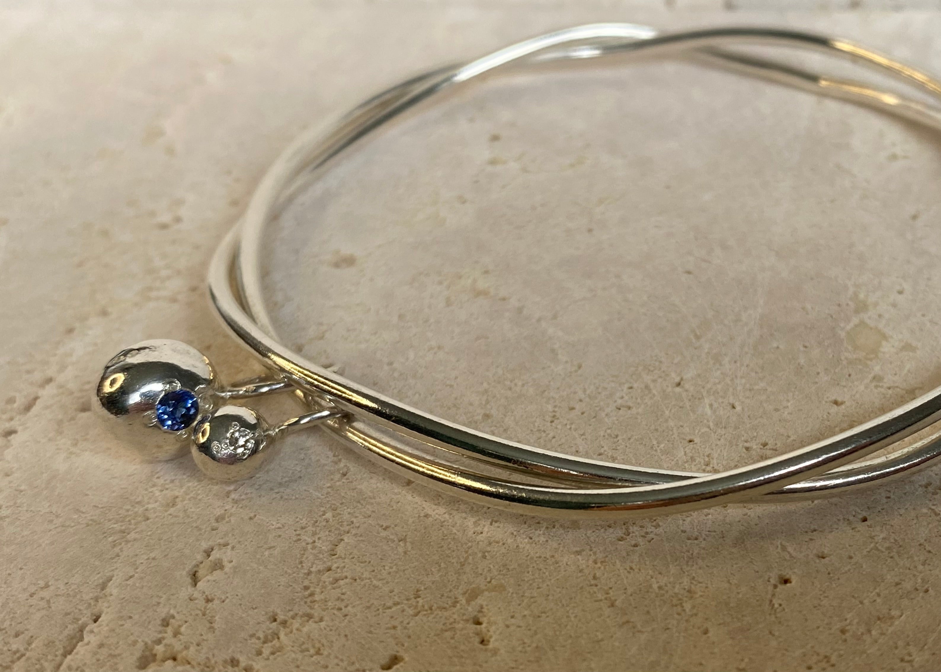 Our roots Twin Pepita Bangle