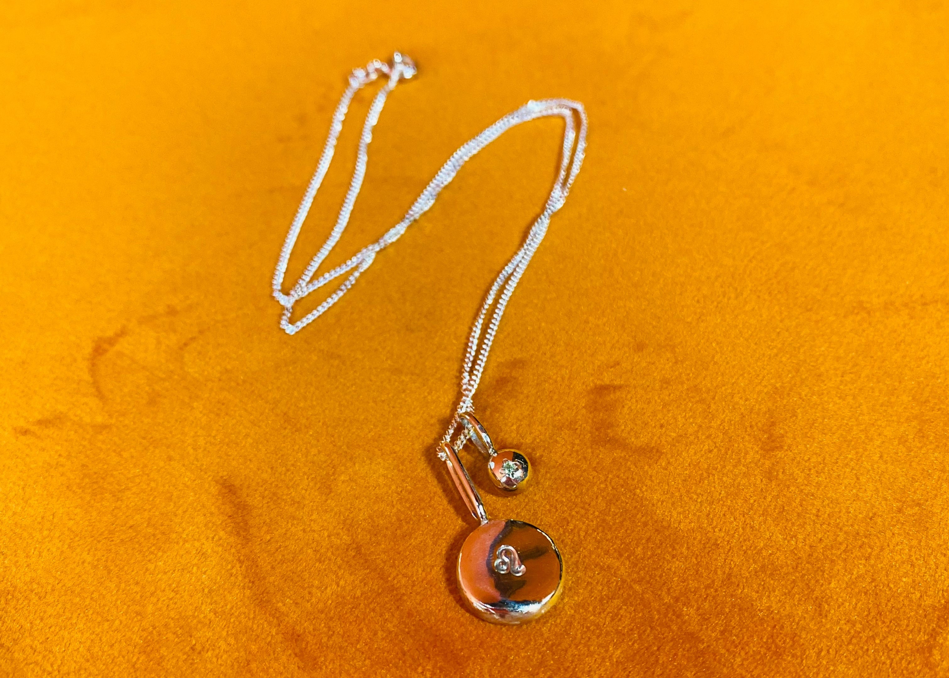 Zodiac Coriandoli & Birthstone Pepita Necklace