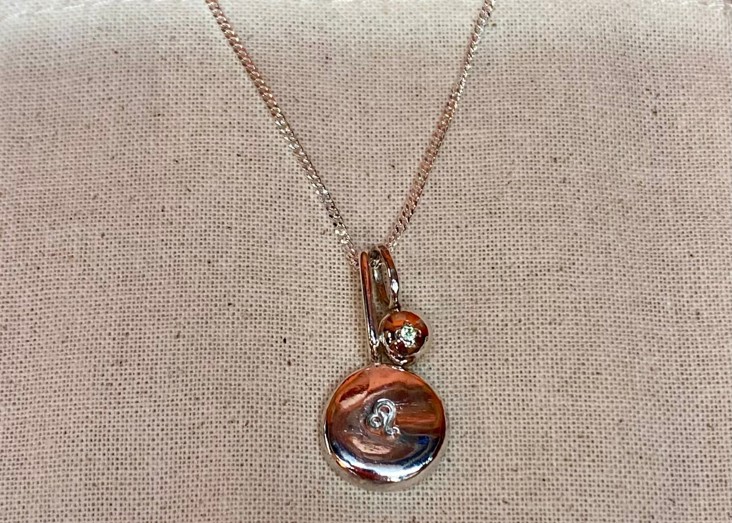 Zodiac Coriandoli & Birthstone Pepita Necklace