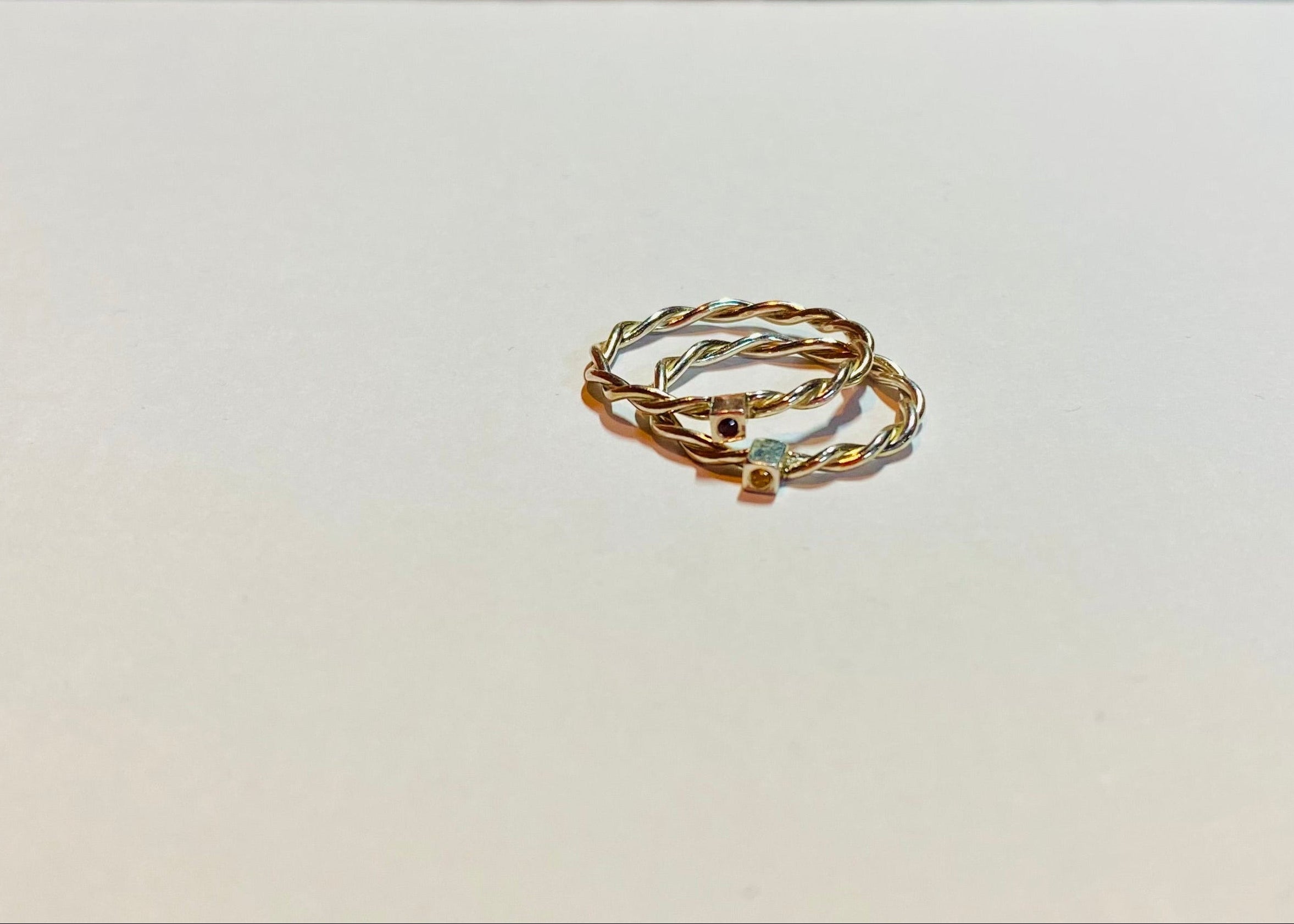 Entwined Birthstone Ring