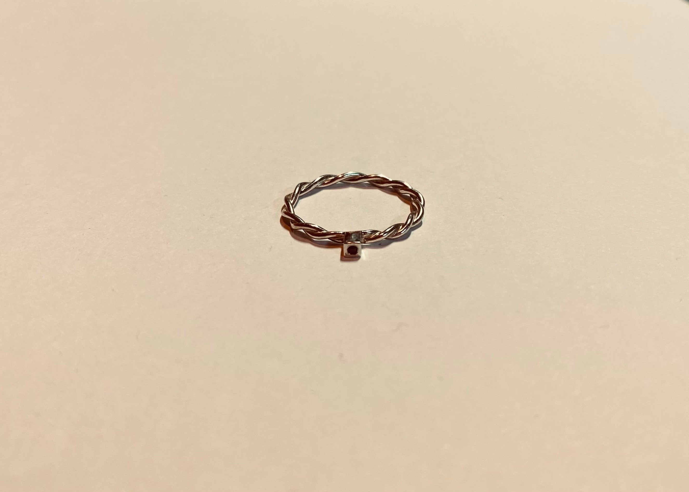 Entwined Birthstone Ring