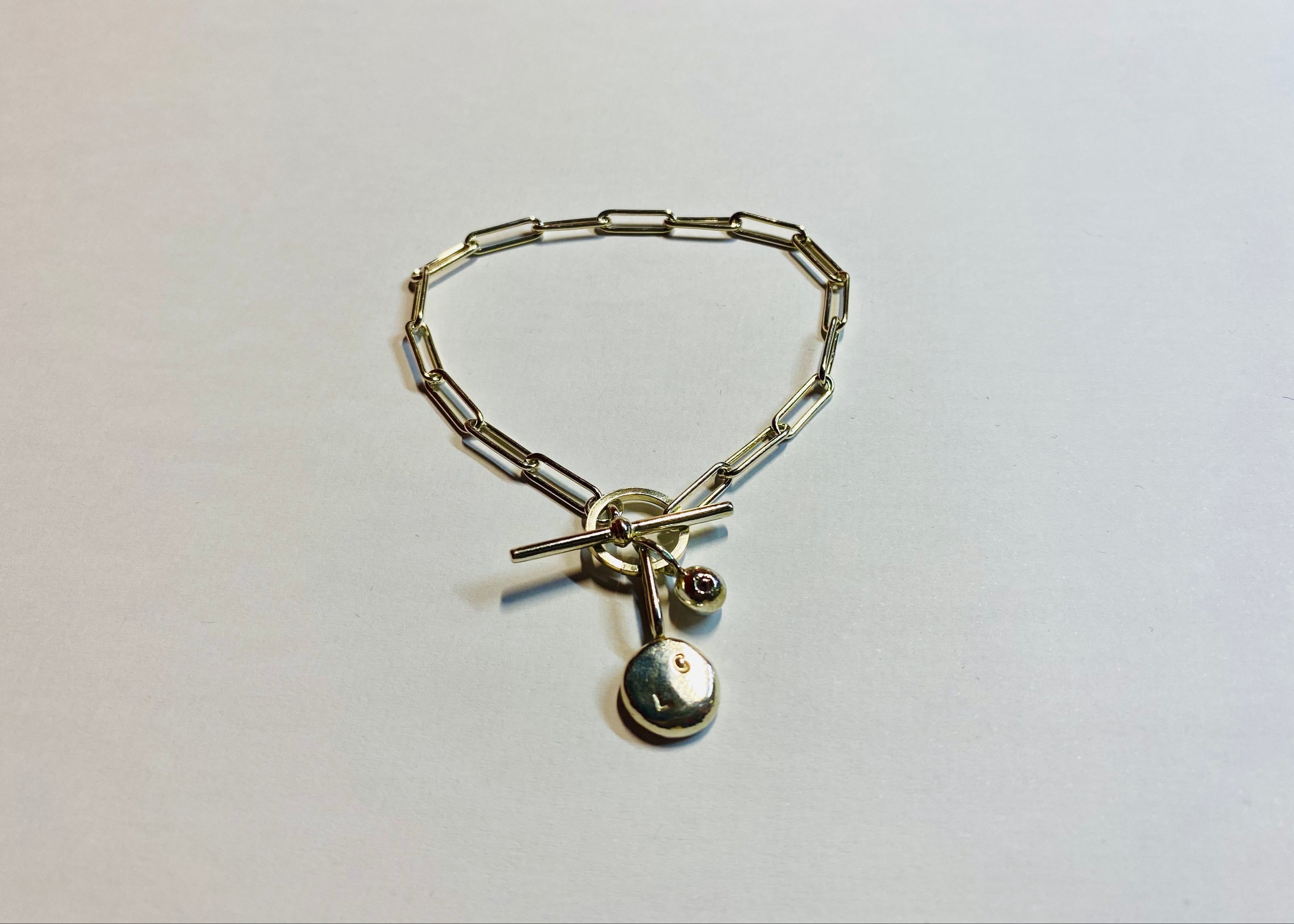 Coriandoli Bracelet with Birthstone Pepita