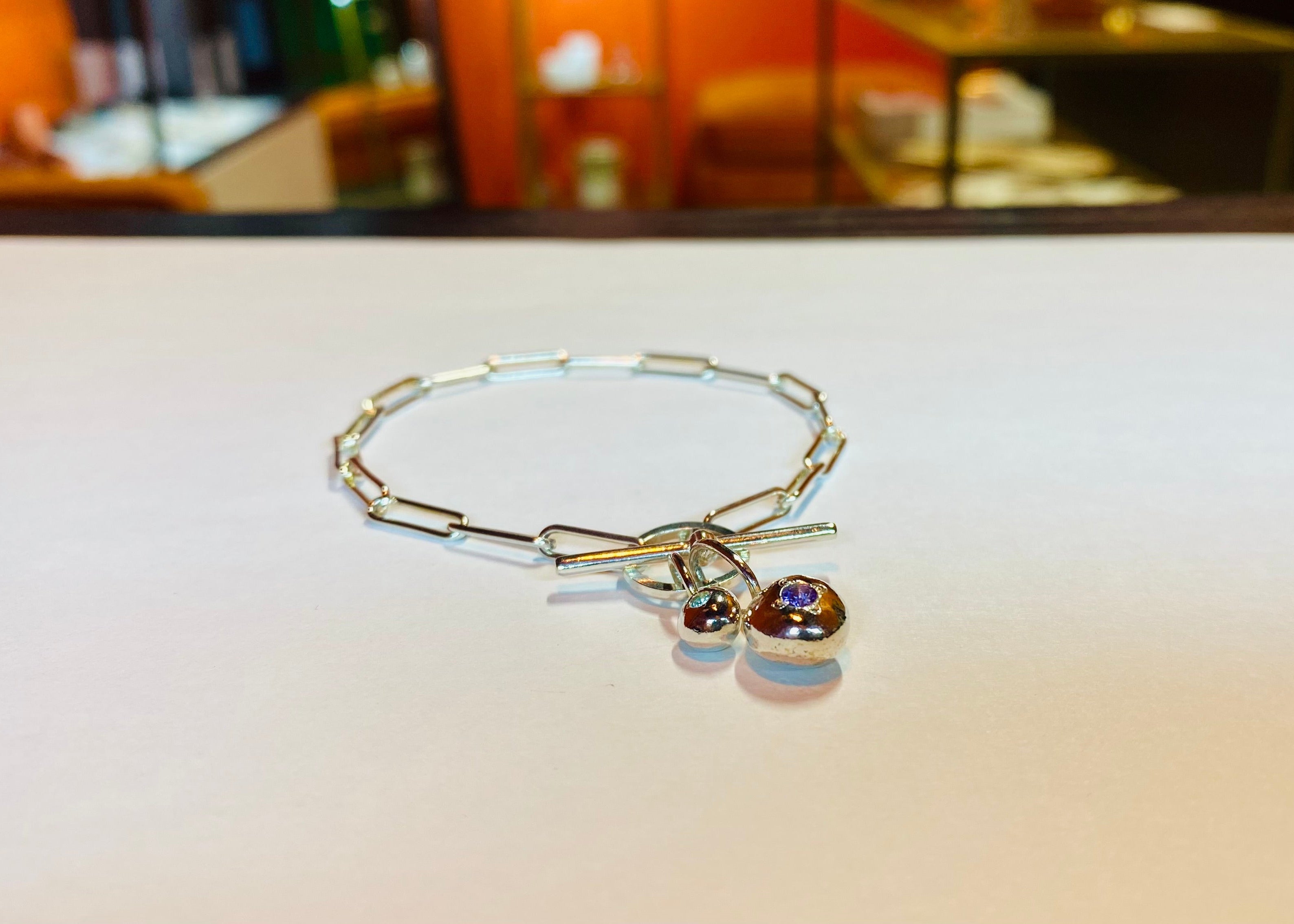Twin Pepita charms bracelet