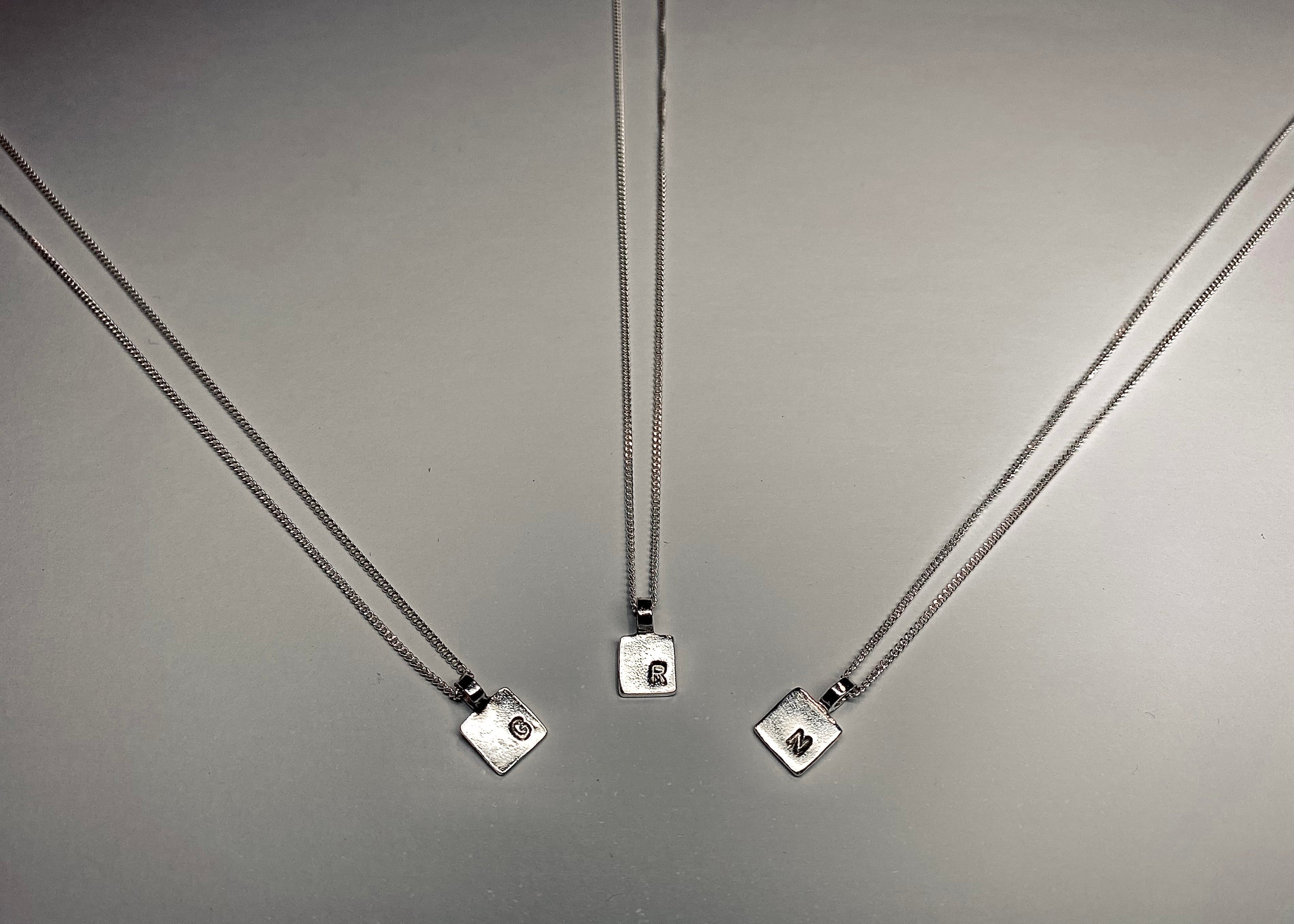 Minima tile Necklace