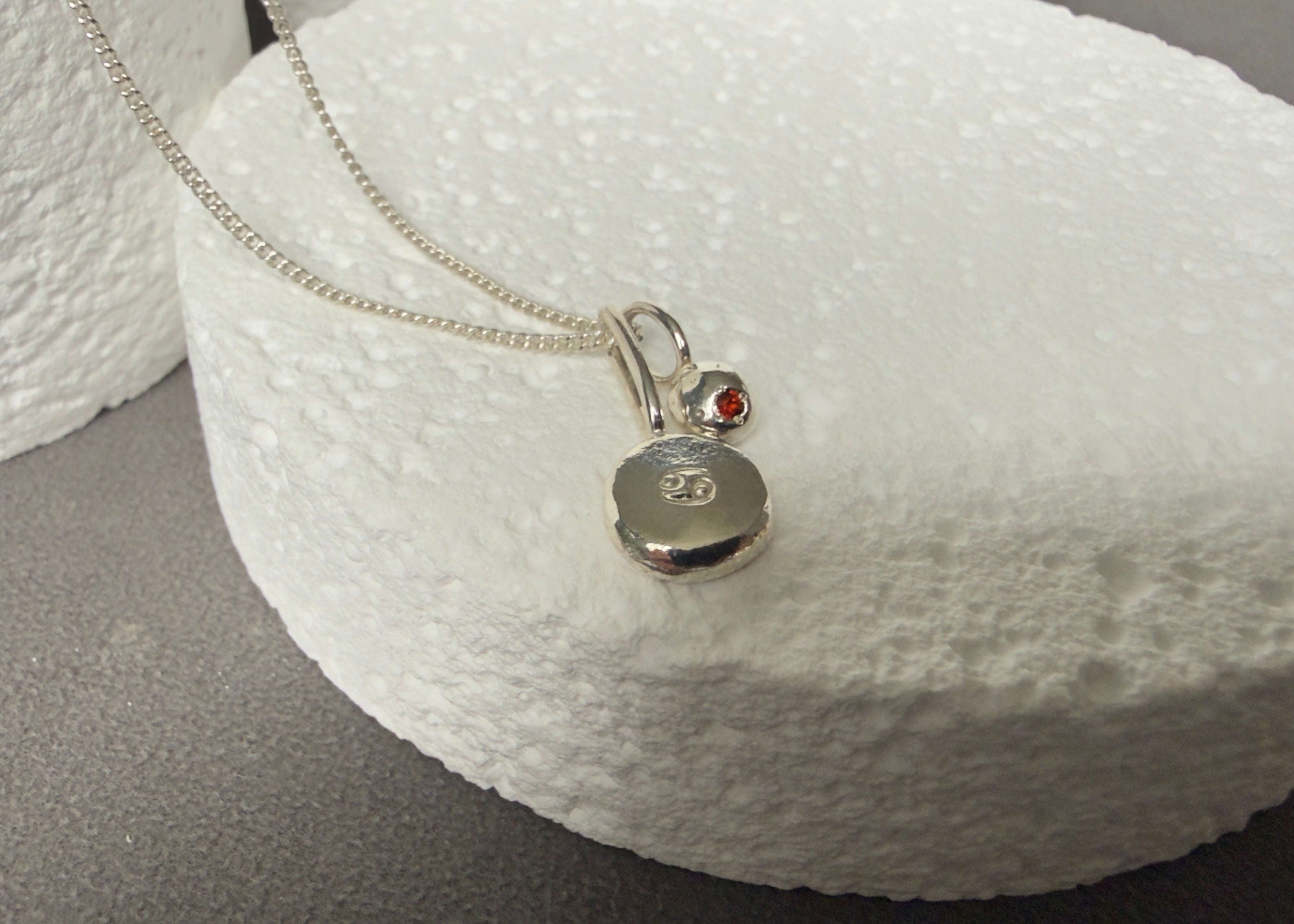 Zodiac Coriandoli & Birthstone Pepita Necklace