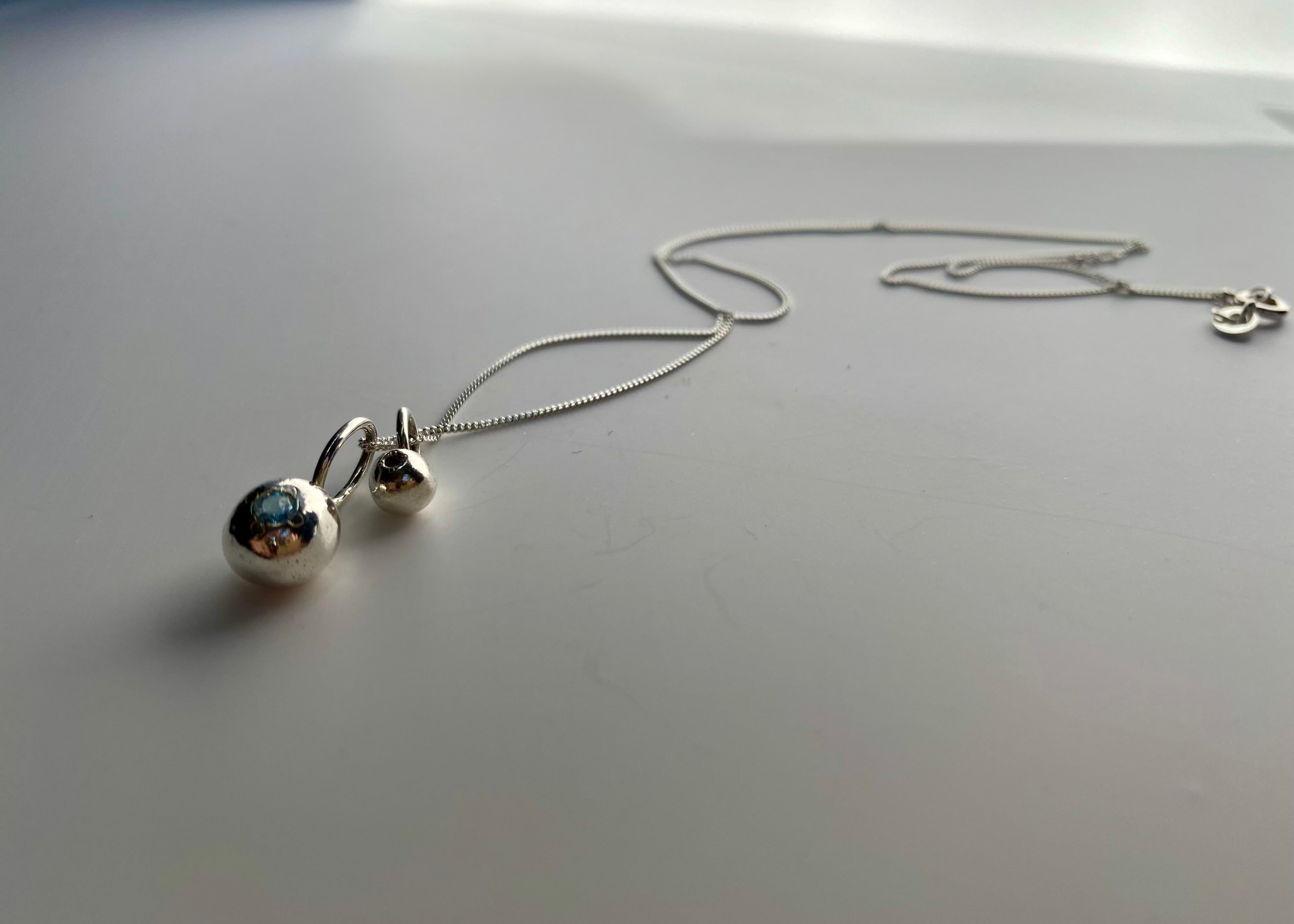 Twin Organic Pepita Charms Necklace