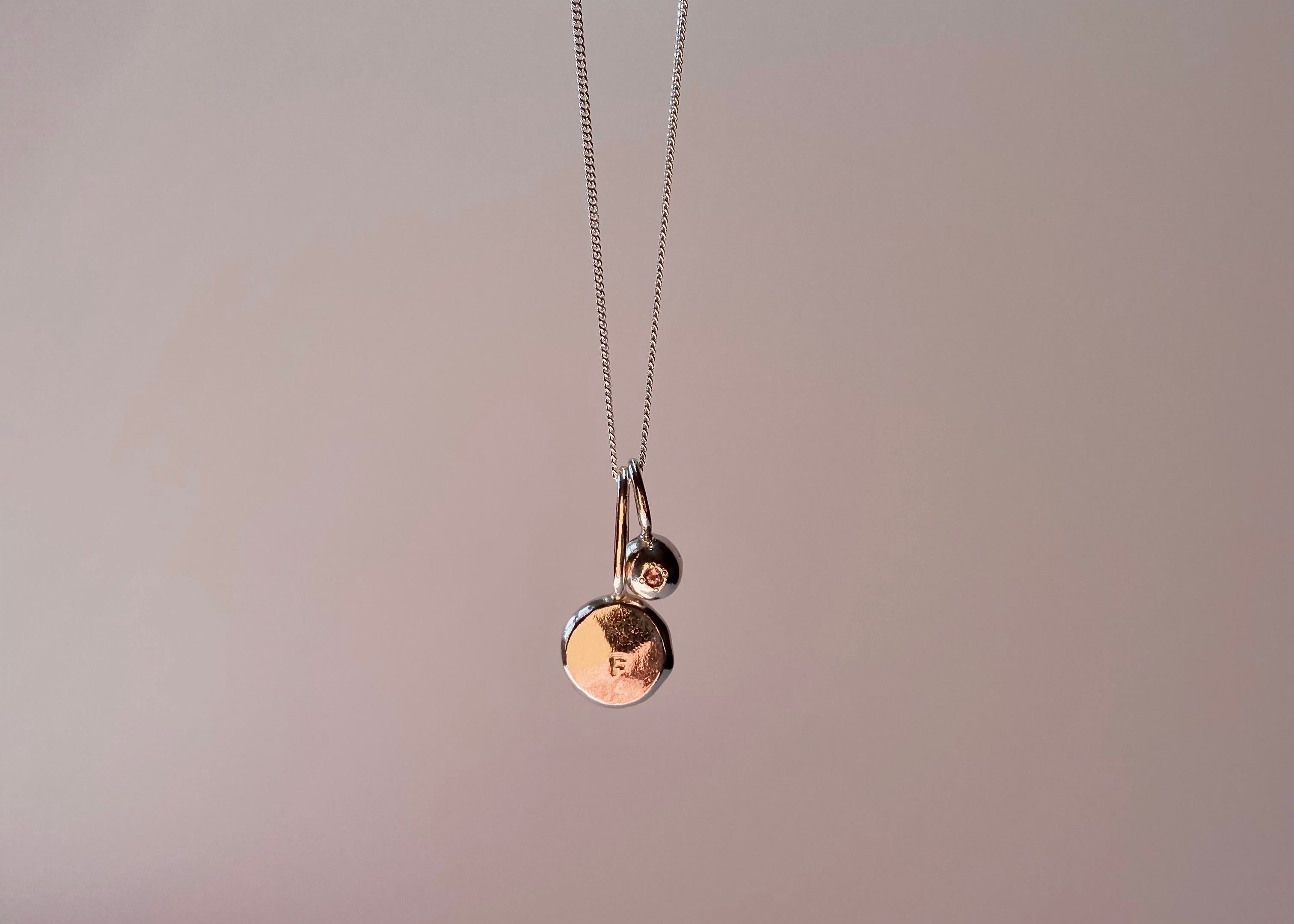Coriandoli & Birthstone Pepita Necklace