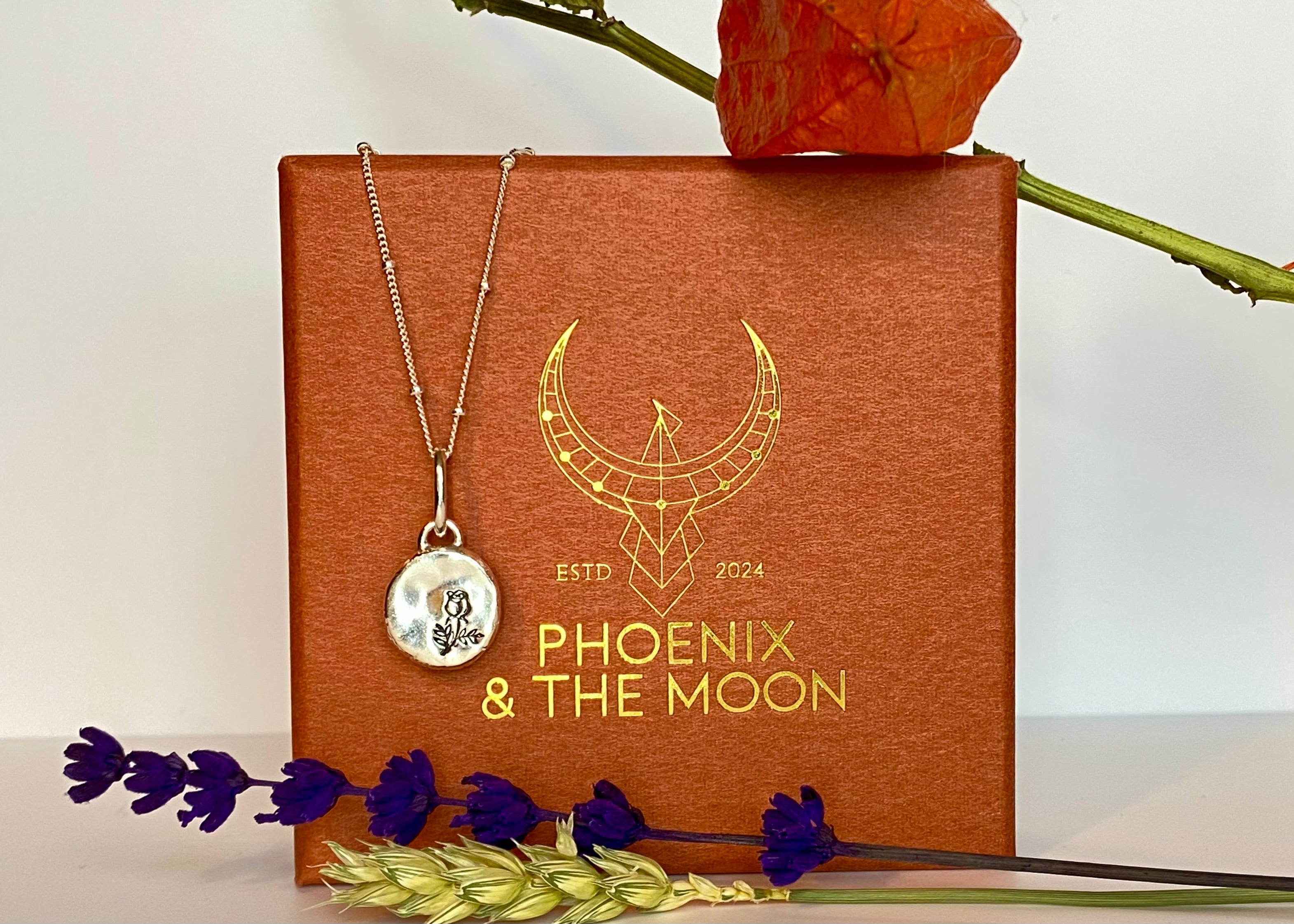 Birth Flower Coriandoli Necklace