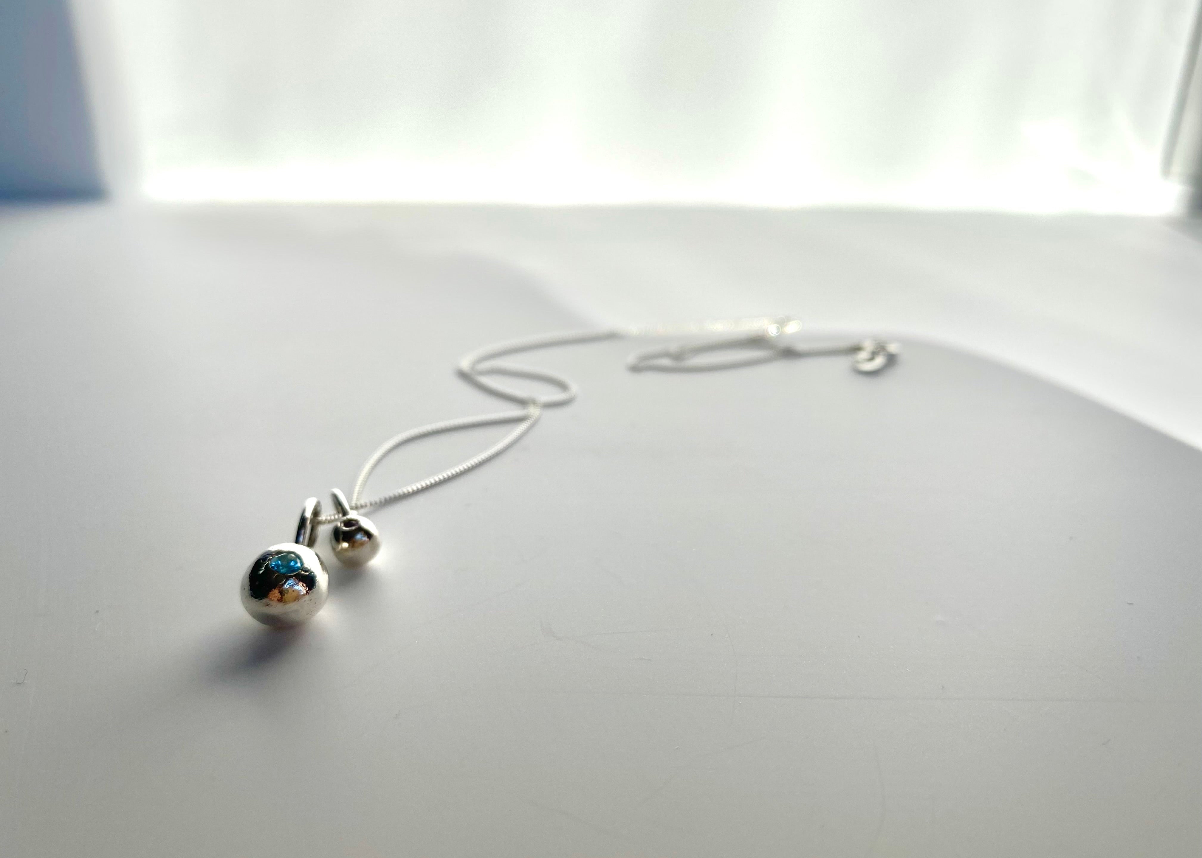 Twin Organic Pepita Charms Necklace