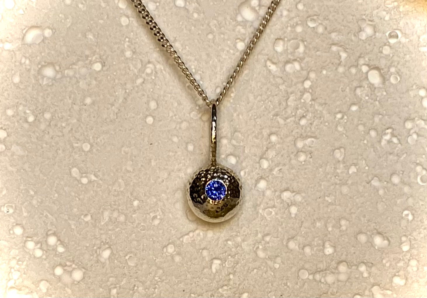 1- organic pepita charm necklace 2- Textured pepita charm necklace 3- Two organic pepitas charms necklace