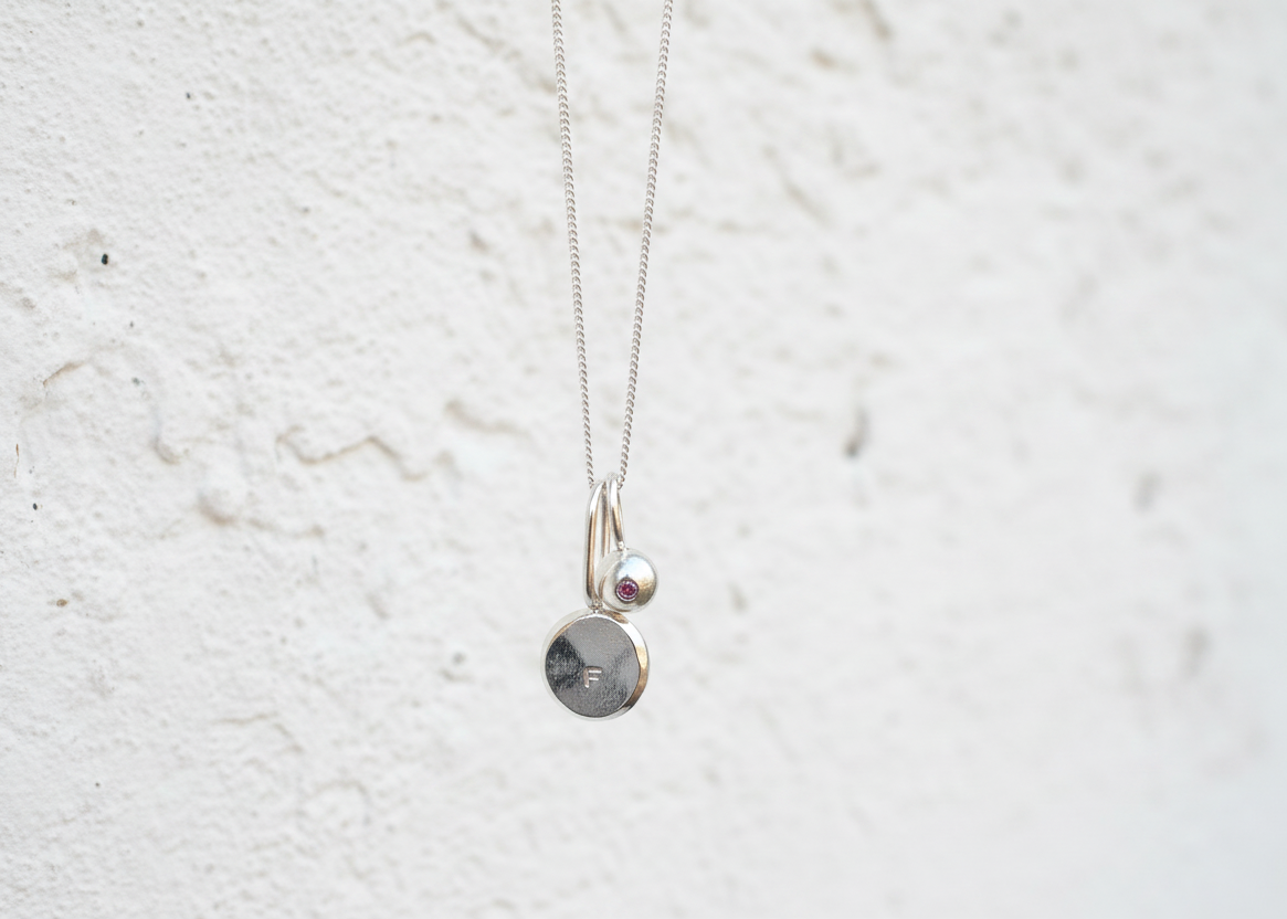 Coriandoli & Birthstone Pepita Necklace