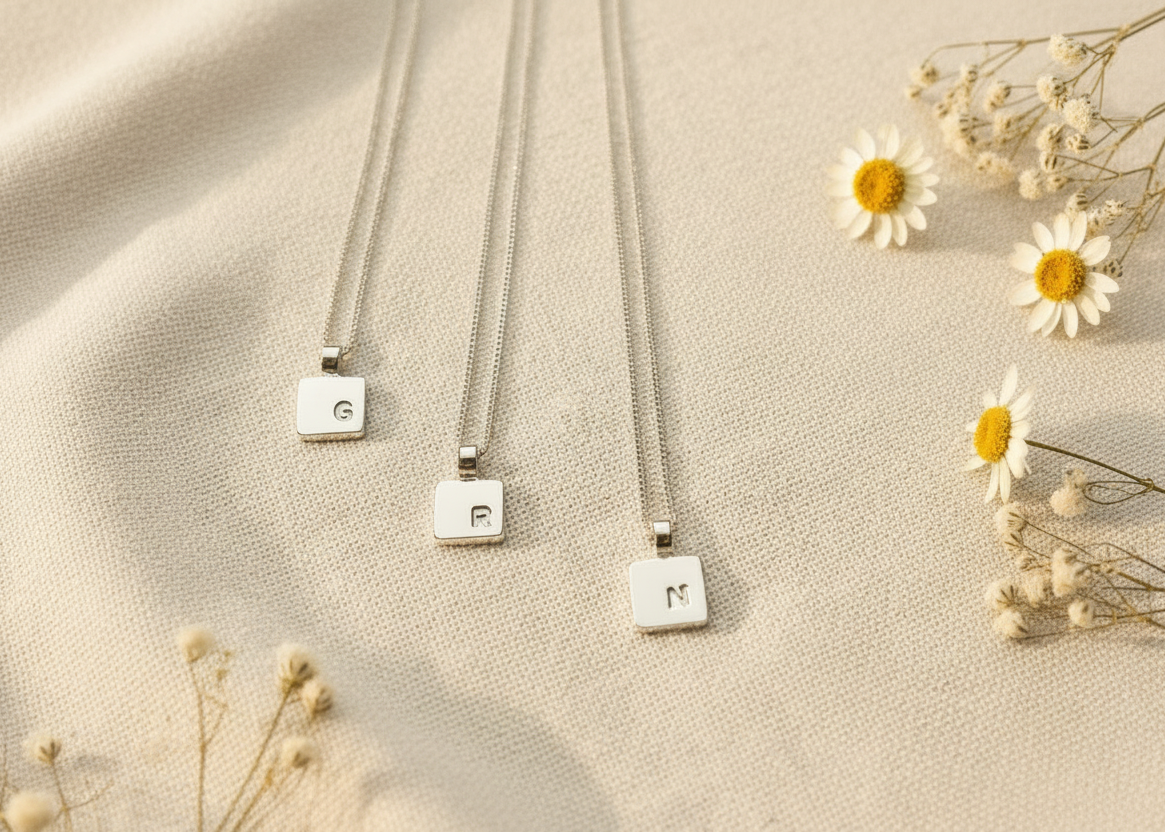 Minima tile Necklace