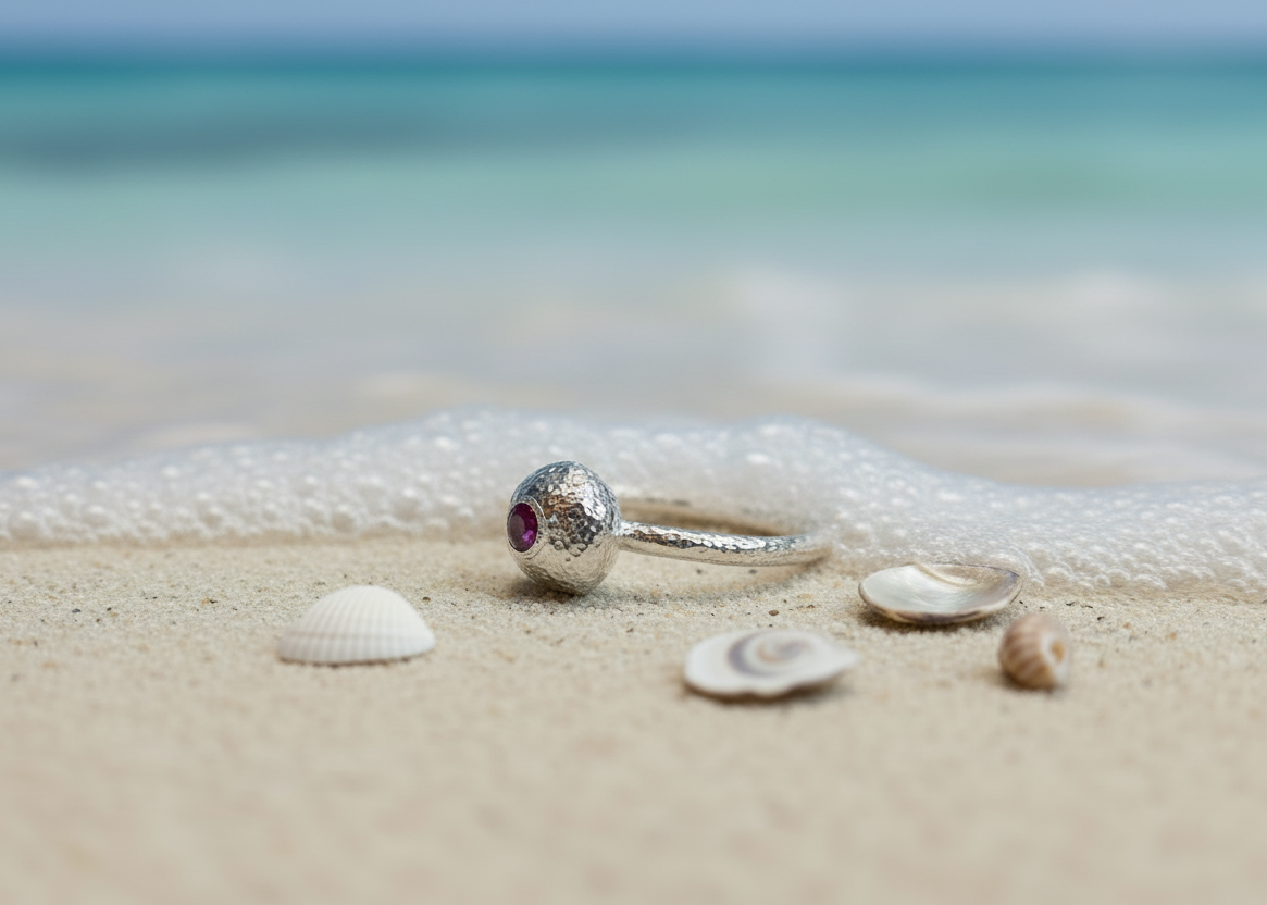 Misty Pepita Ring