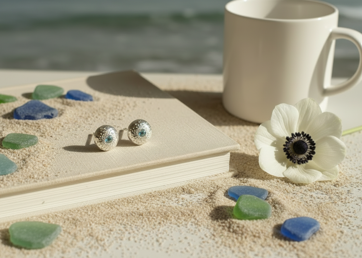 Misty pepita Studs