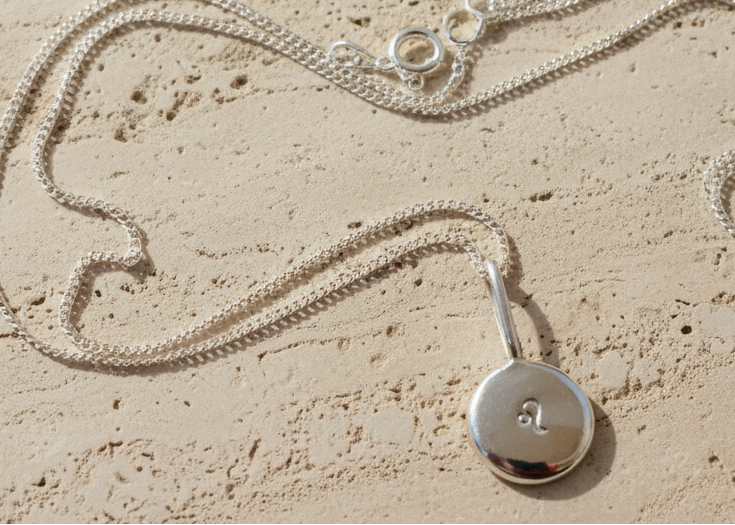 Zodiac coriandoli necklace