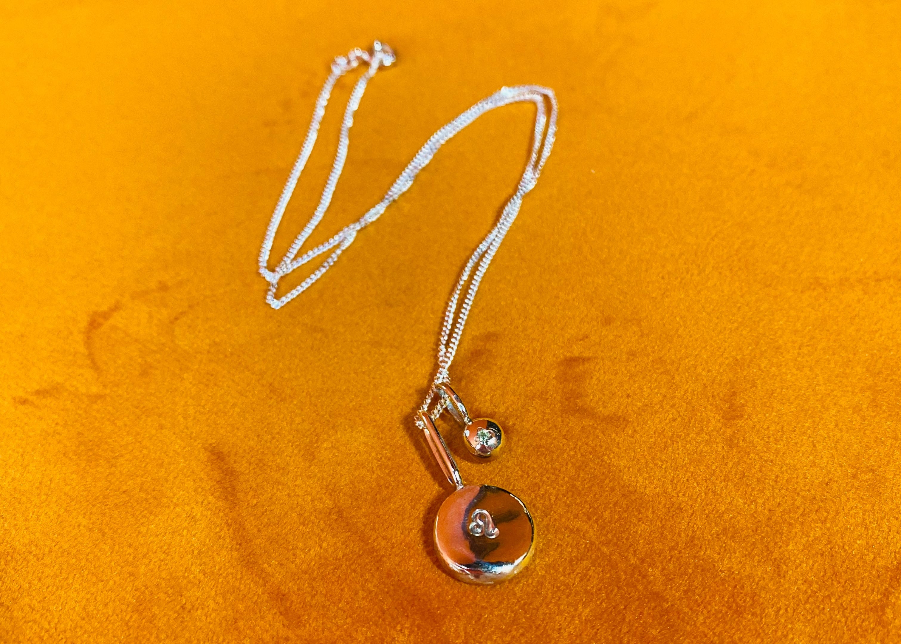 Zodiac Coriandoli & Birthstone Pepita Necklace