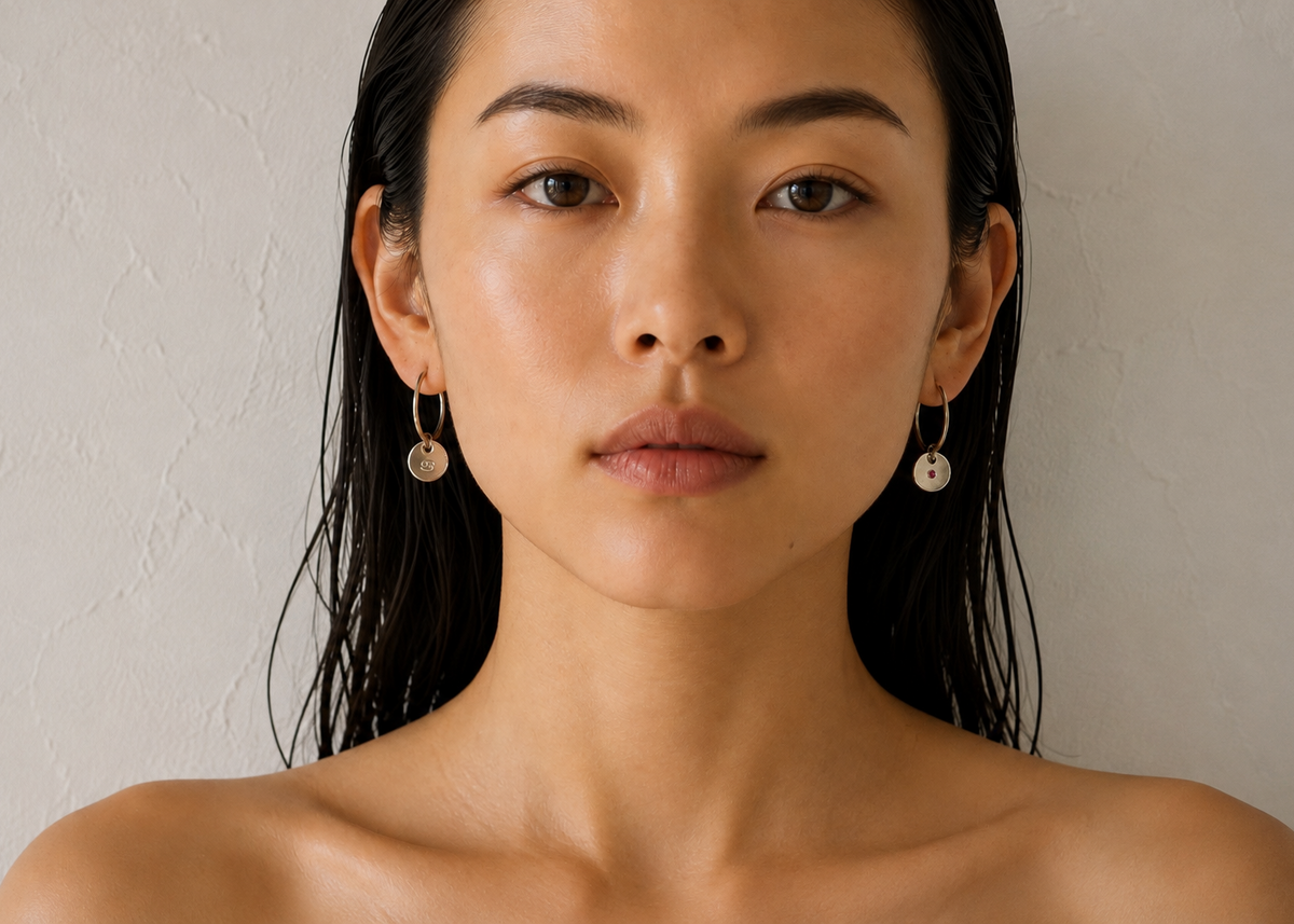 Petite Zodiac Coriandoli Hoops