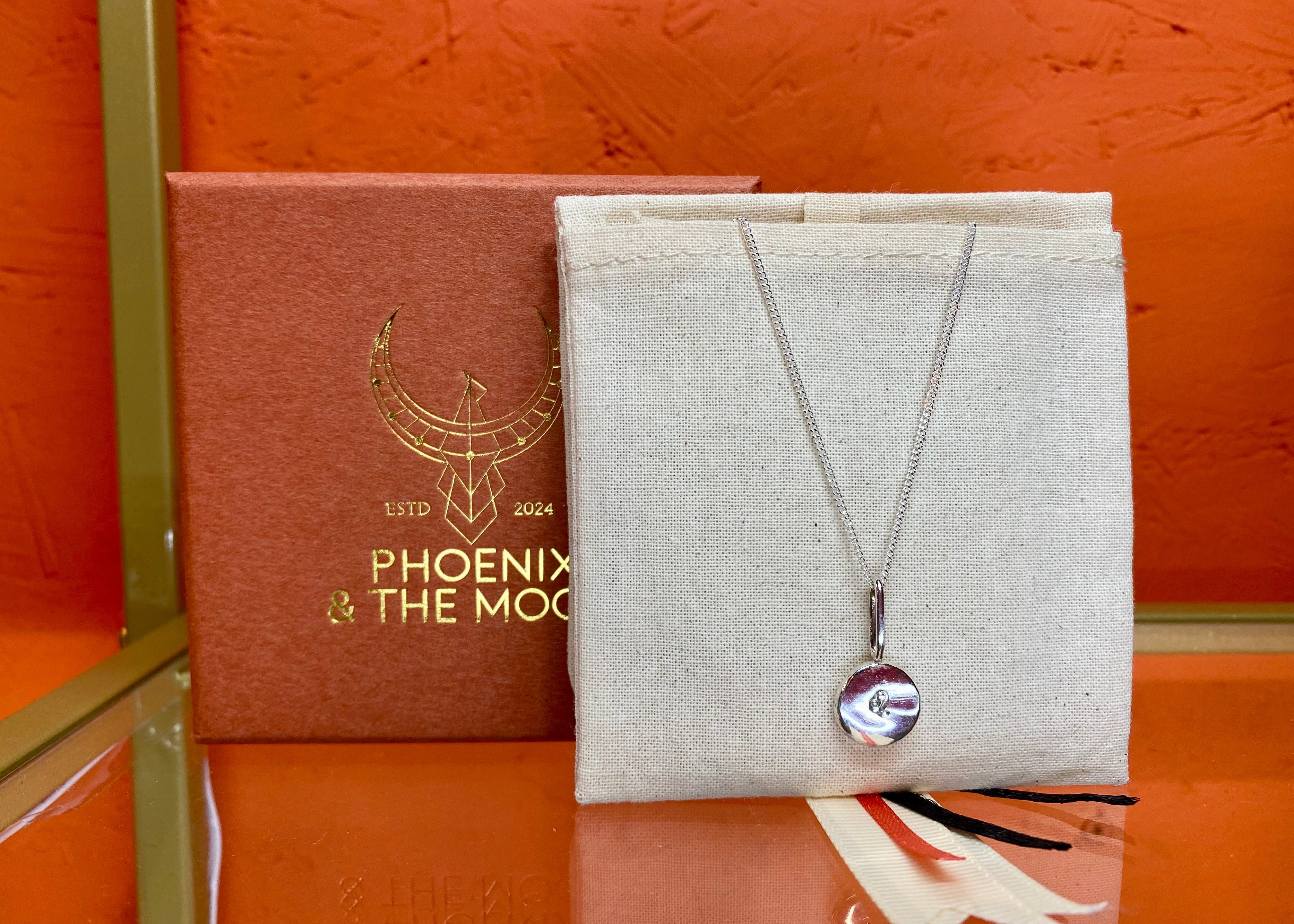 Zodiac coriandoli necklace