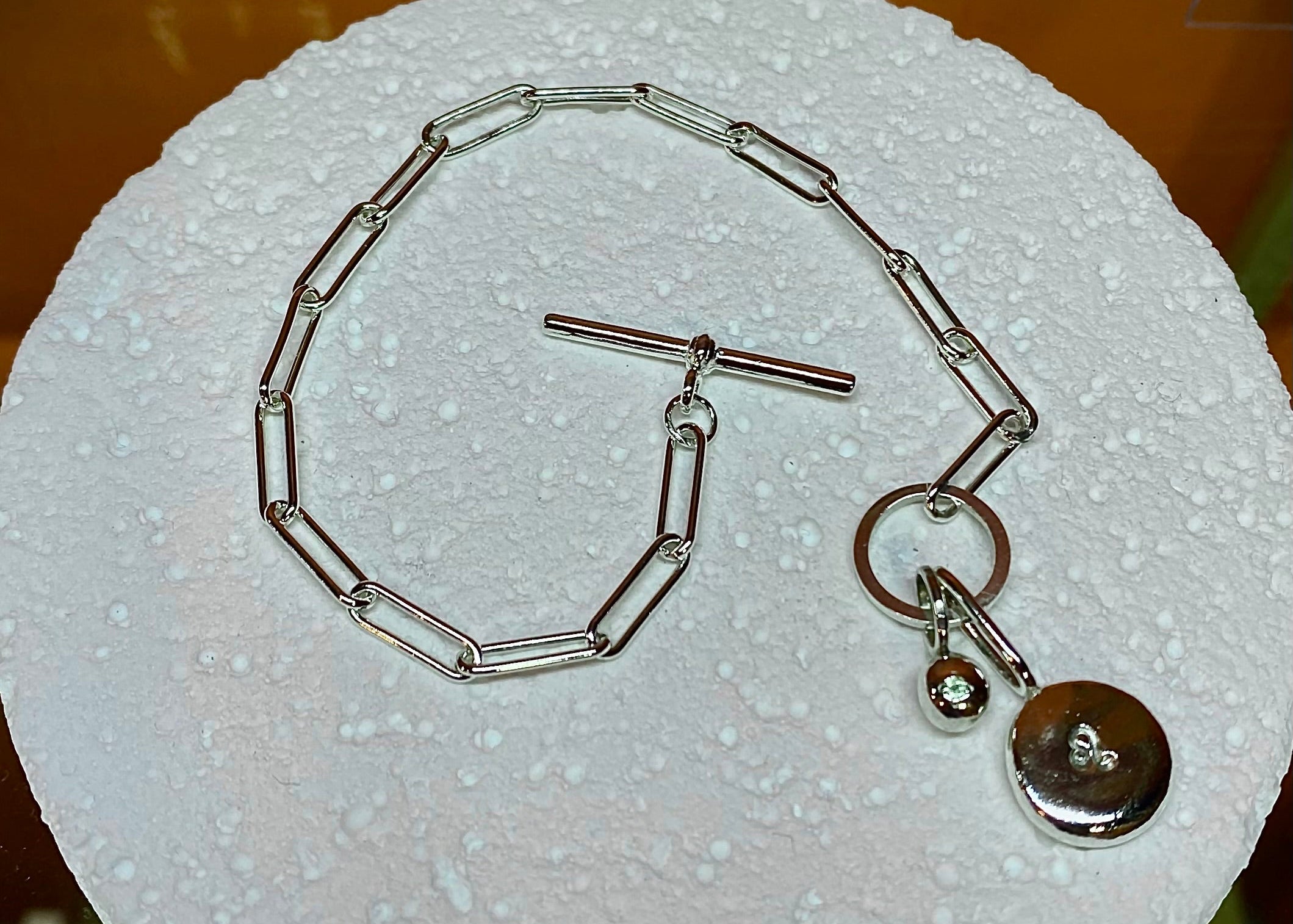 Zodiac Coriandoli bracelet with Birthstone Pepita
