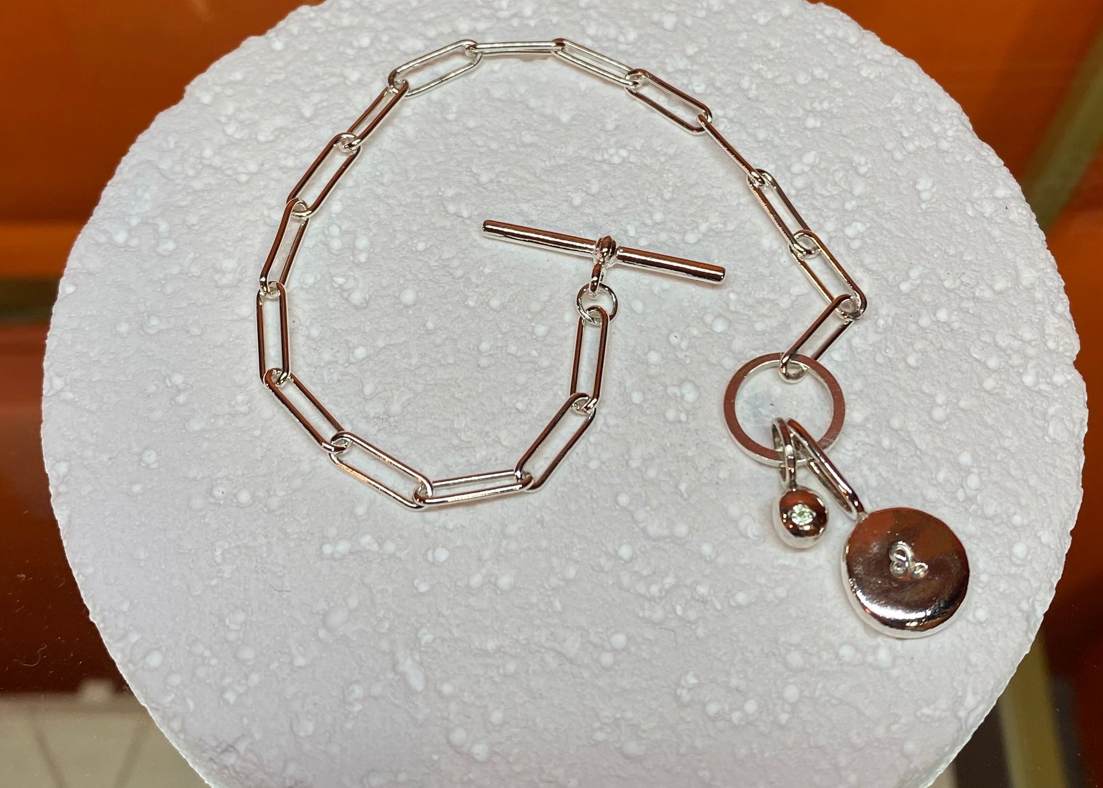Zodiac Coriandoli bracelet with Birthstone Pepita