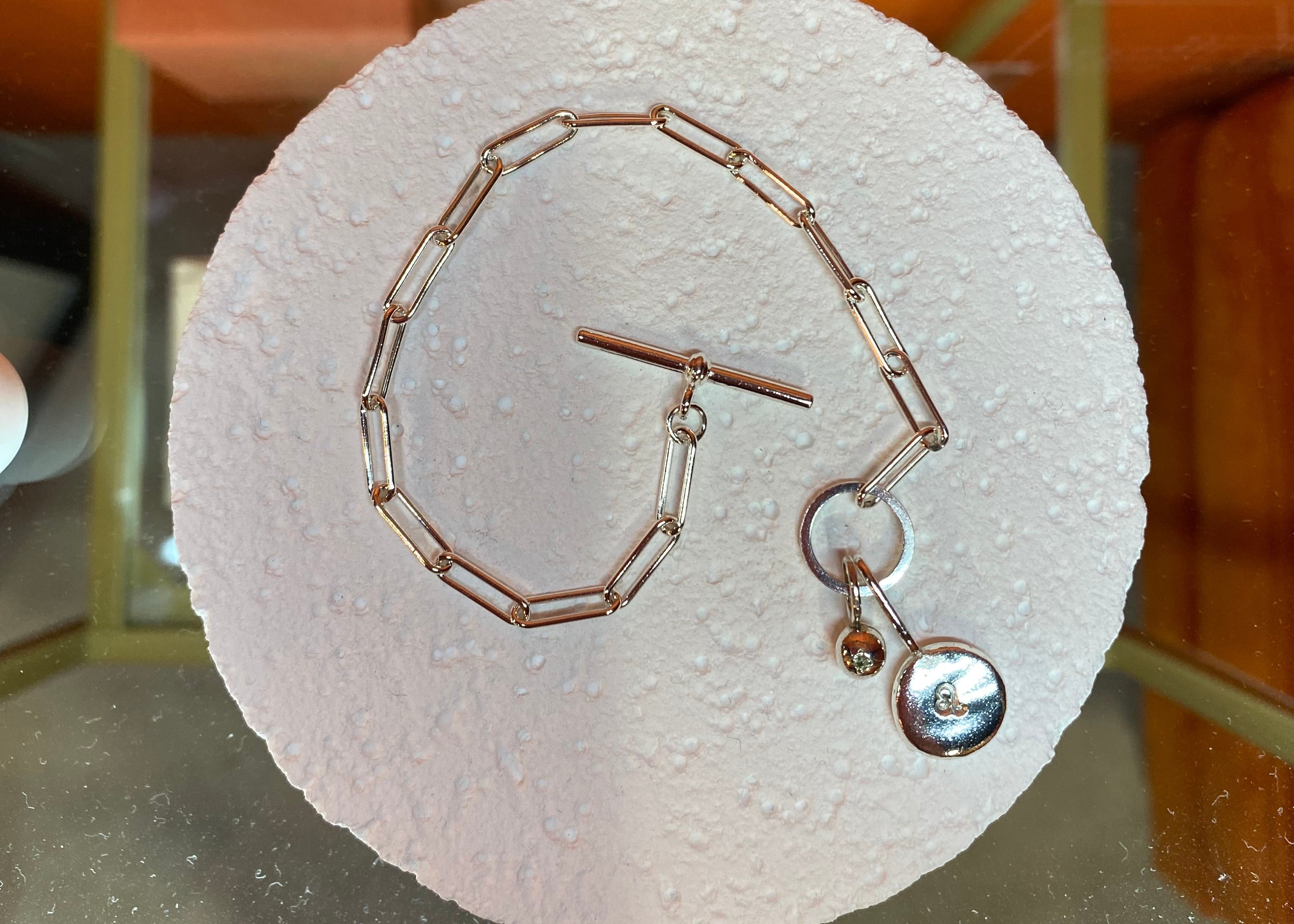 Zodiac Coriandoli bracelet with Birthstone Pepita