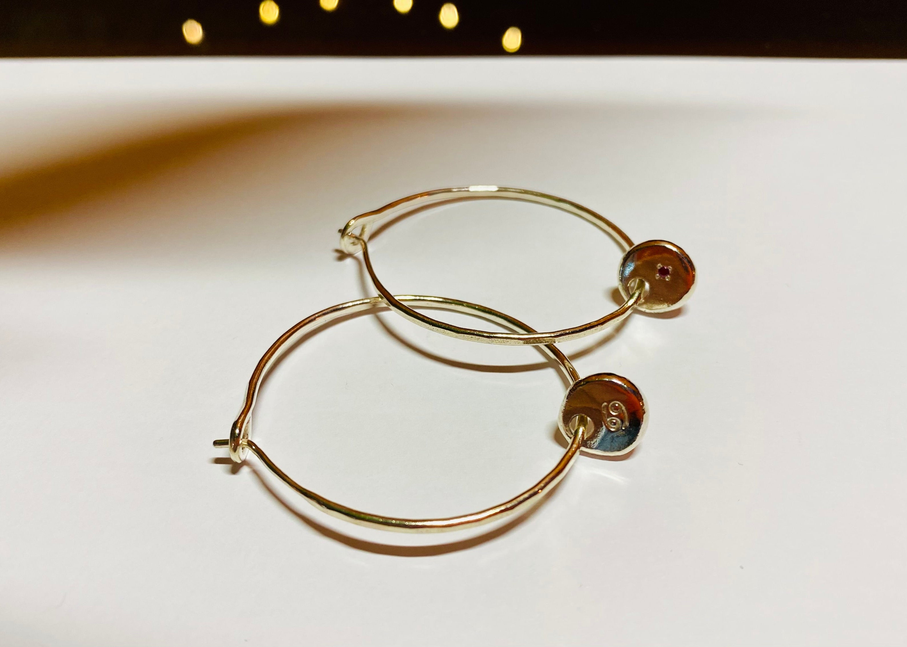 Infinity Zodiac Coriandoli Hoops