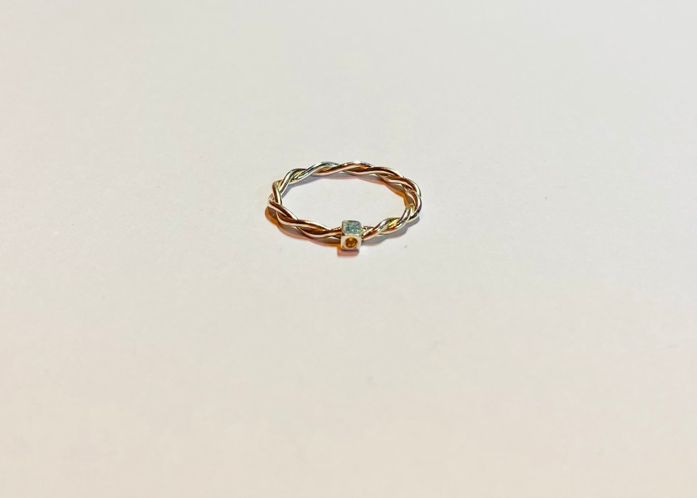 Entwined Birthstone Ring