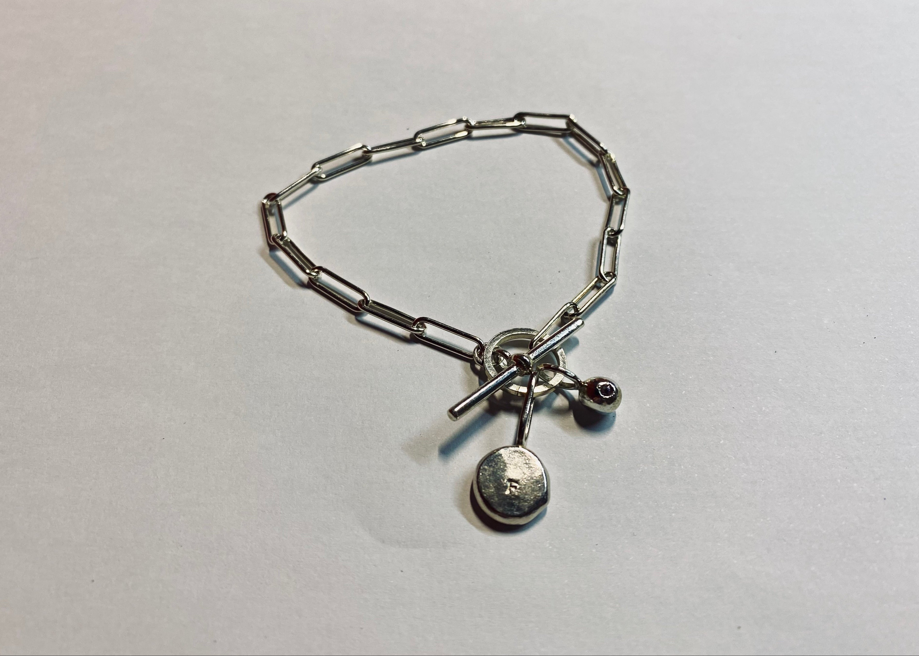 Coriandoli Bracelet with Birthstone Pepita