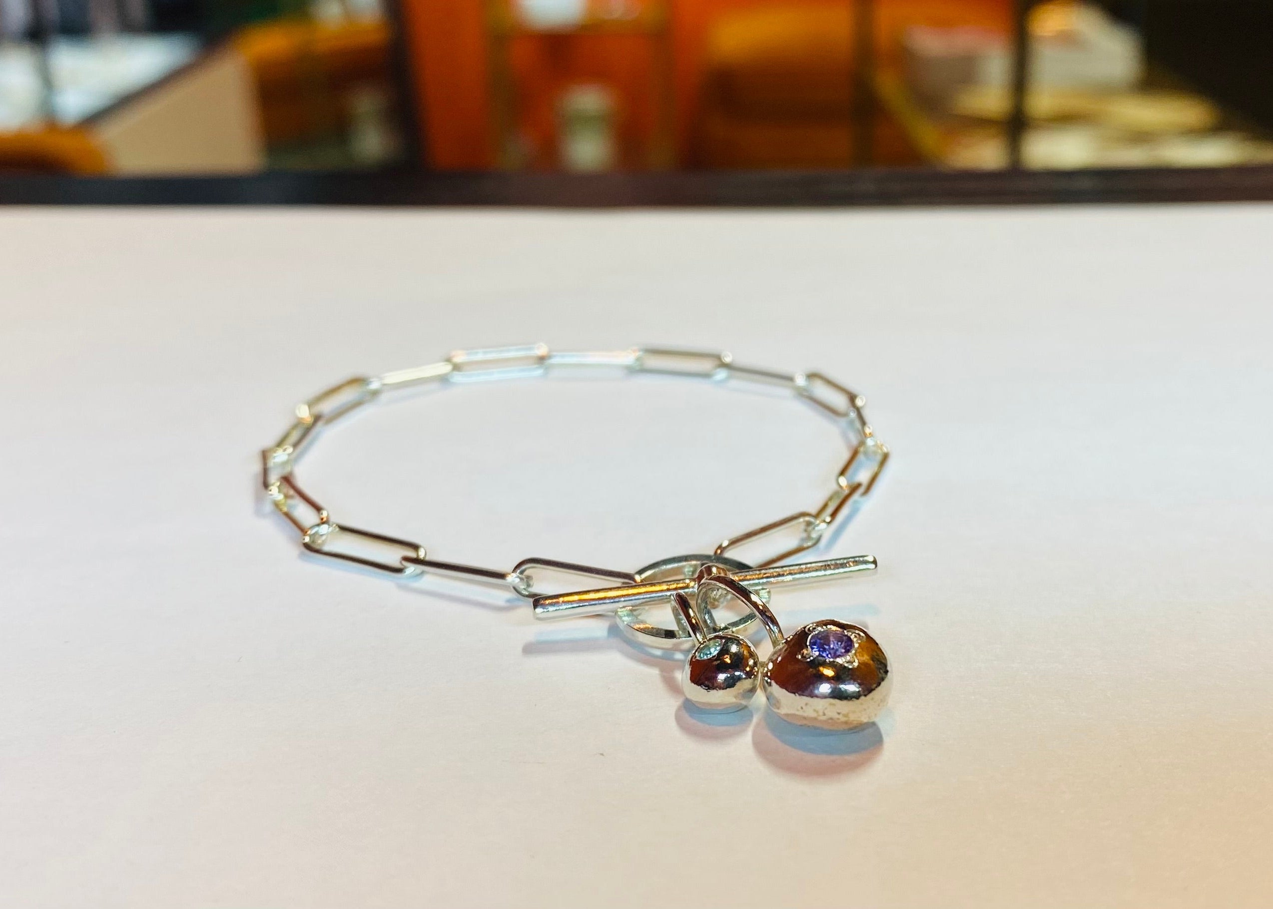 Twin Pepita charms bracelet