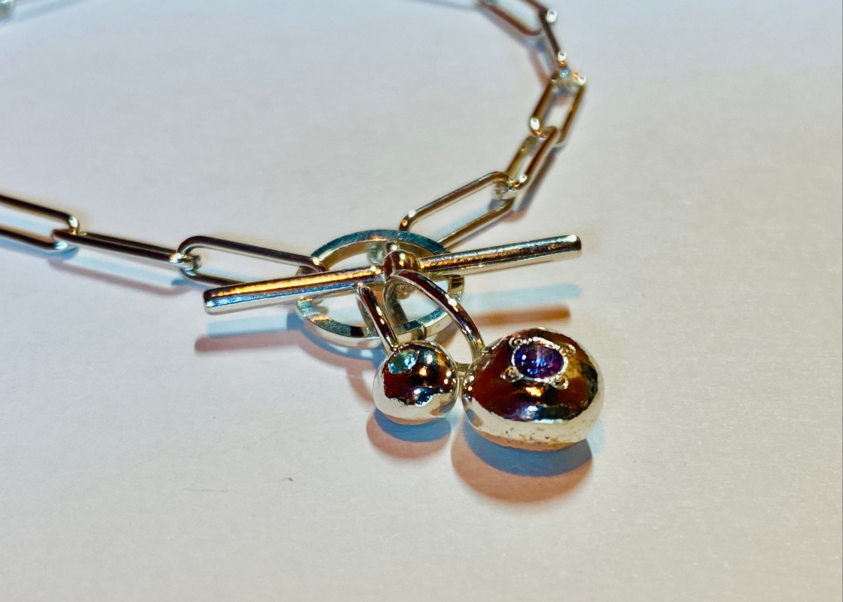 Twin Pepita charms bracelet