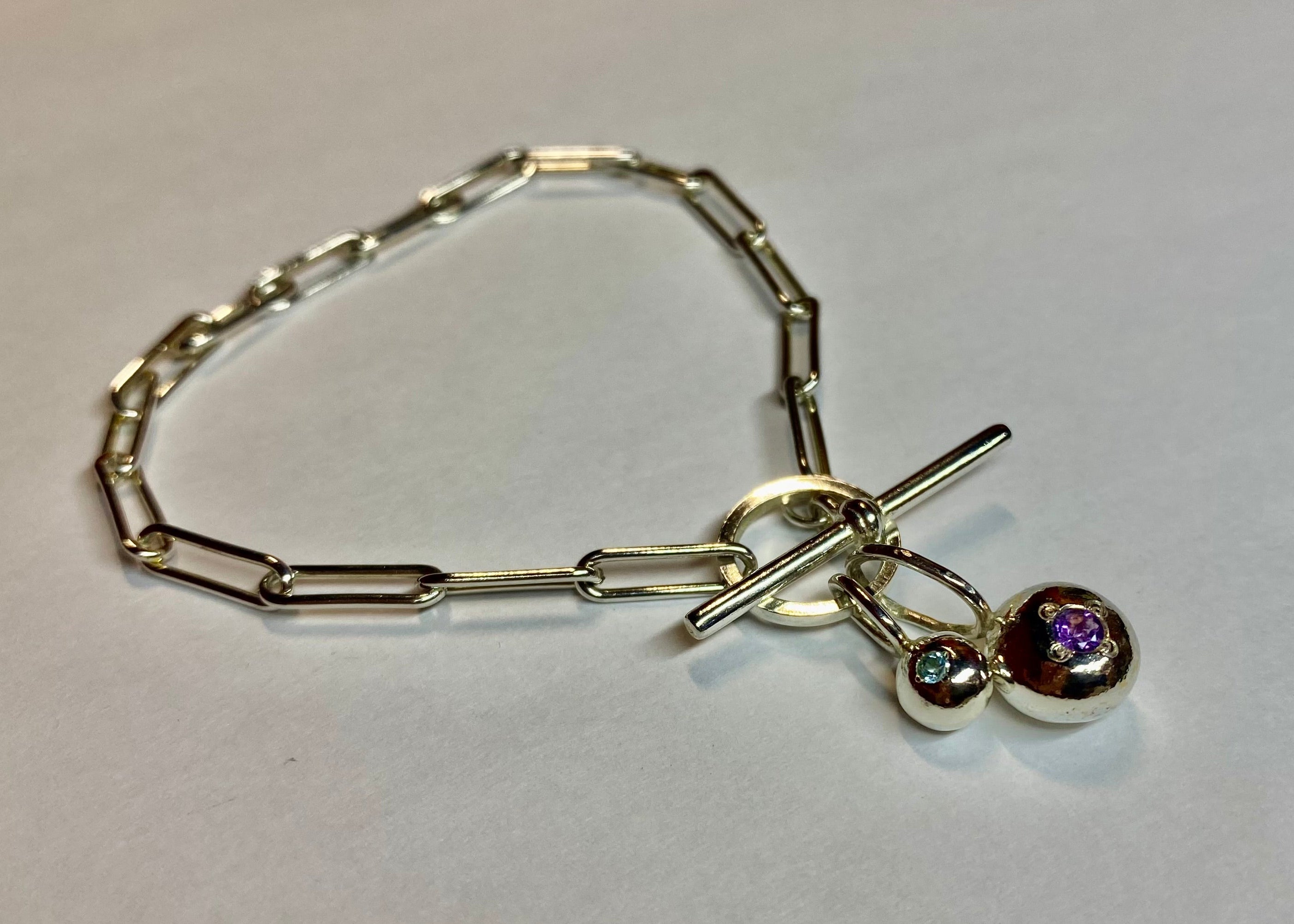 Twin Pepita charms bracelet