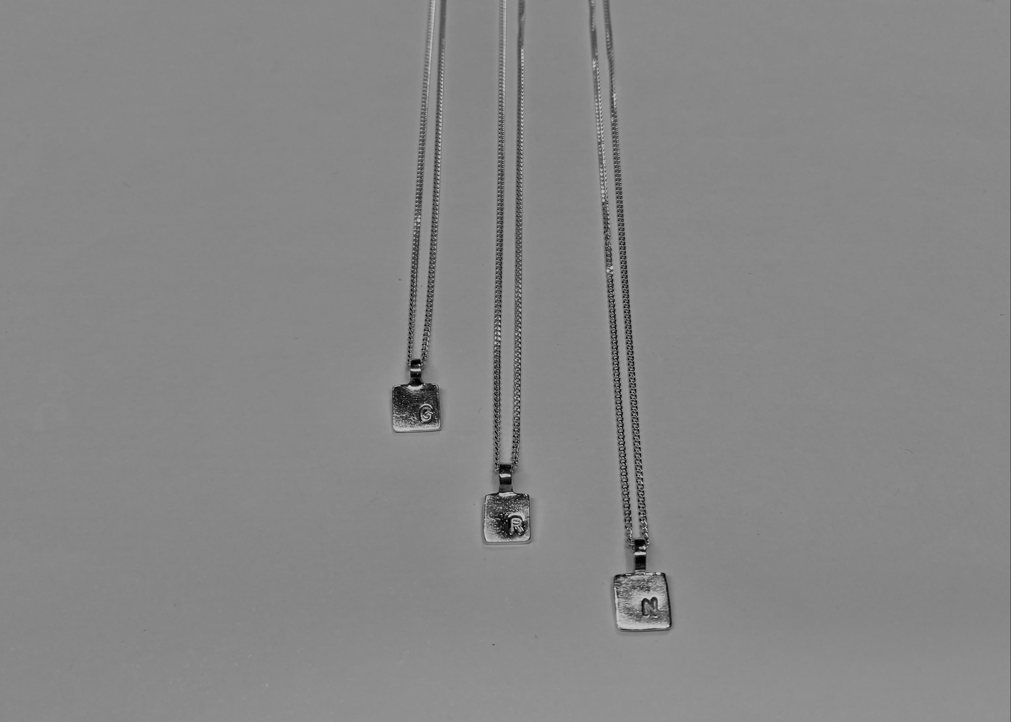 Minima tile Necklace