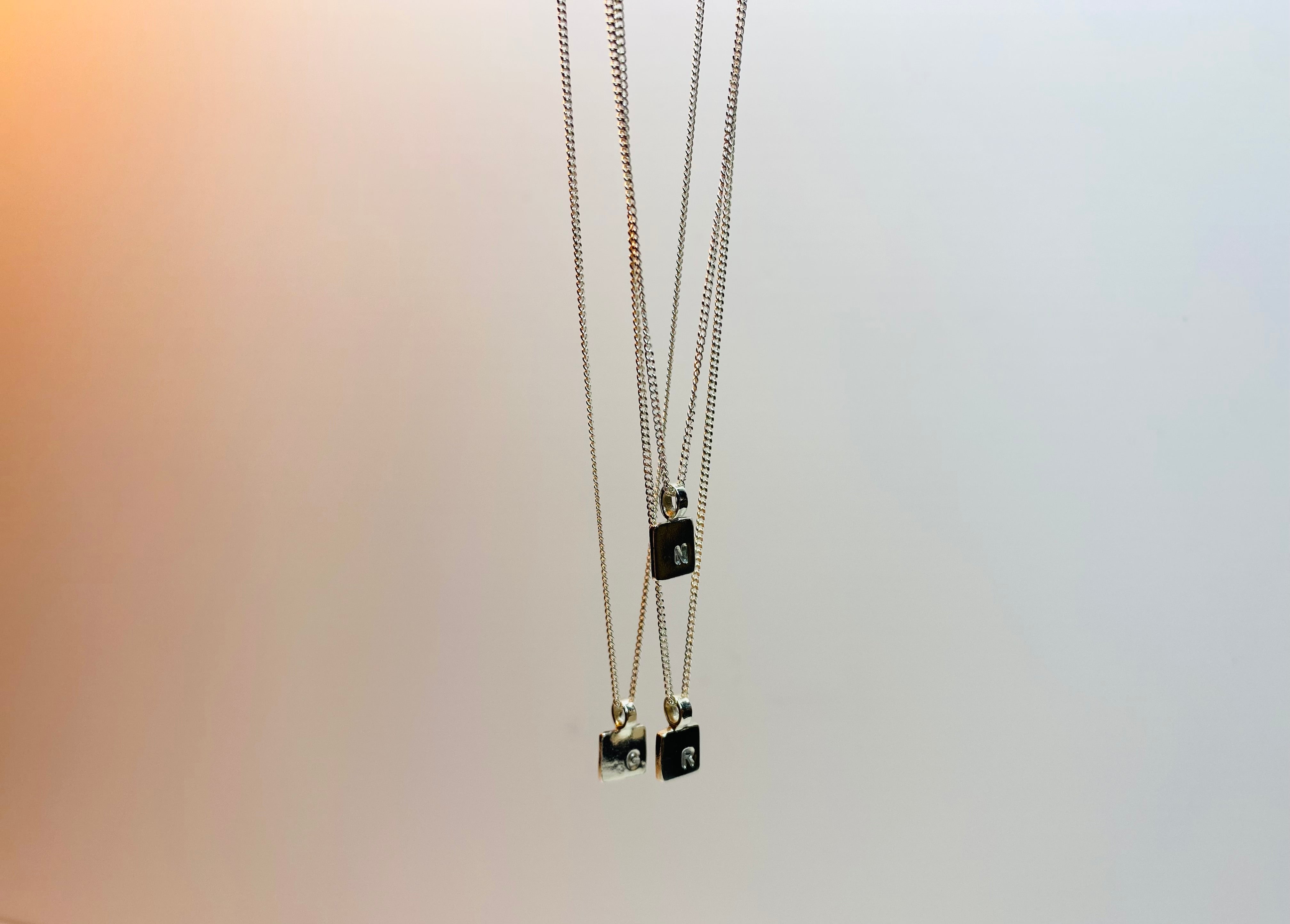 Minima tile Necklace