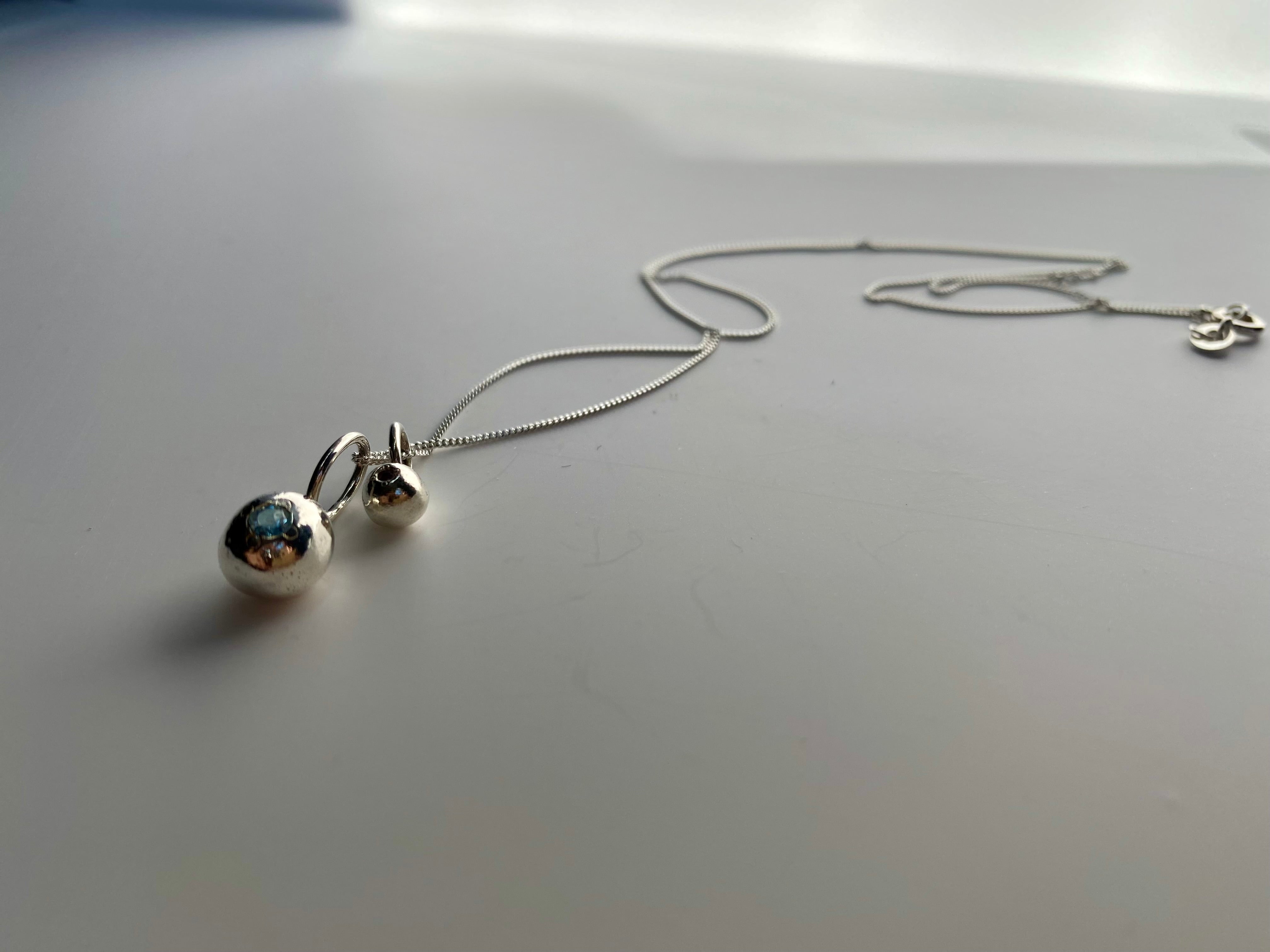 1- organic pepita charm necklace 2- Textured pepita charm necklace 3- Two organic pepitas charms necklace