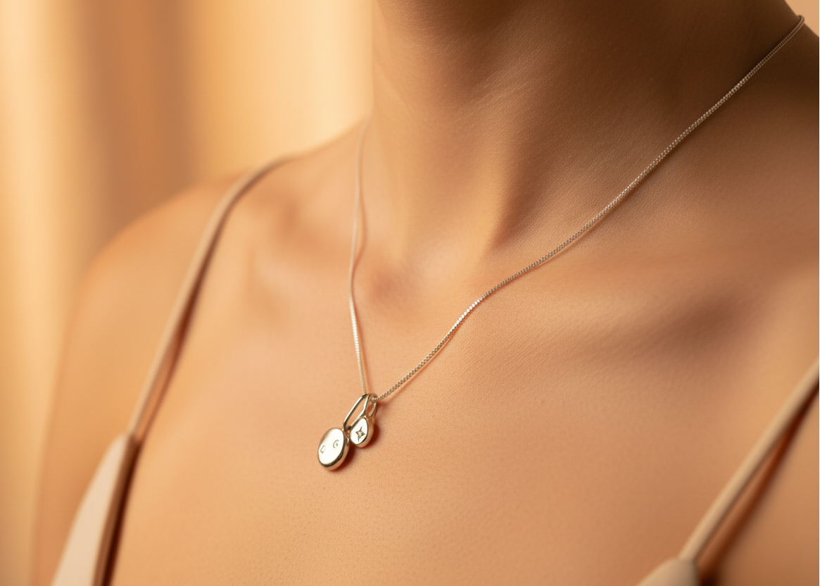 Petite & Mini Coriandoli necklace with Birthstone