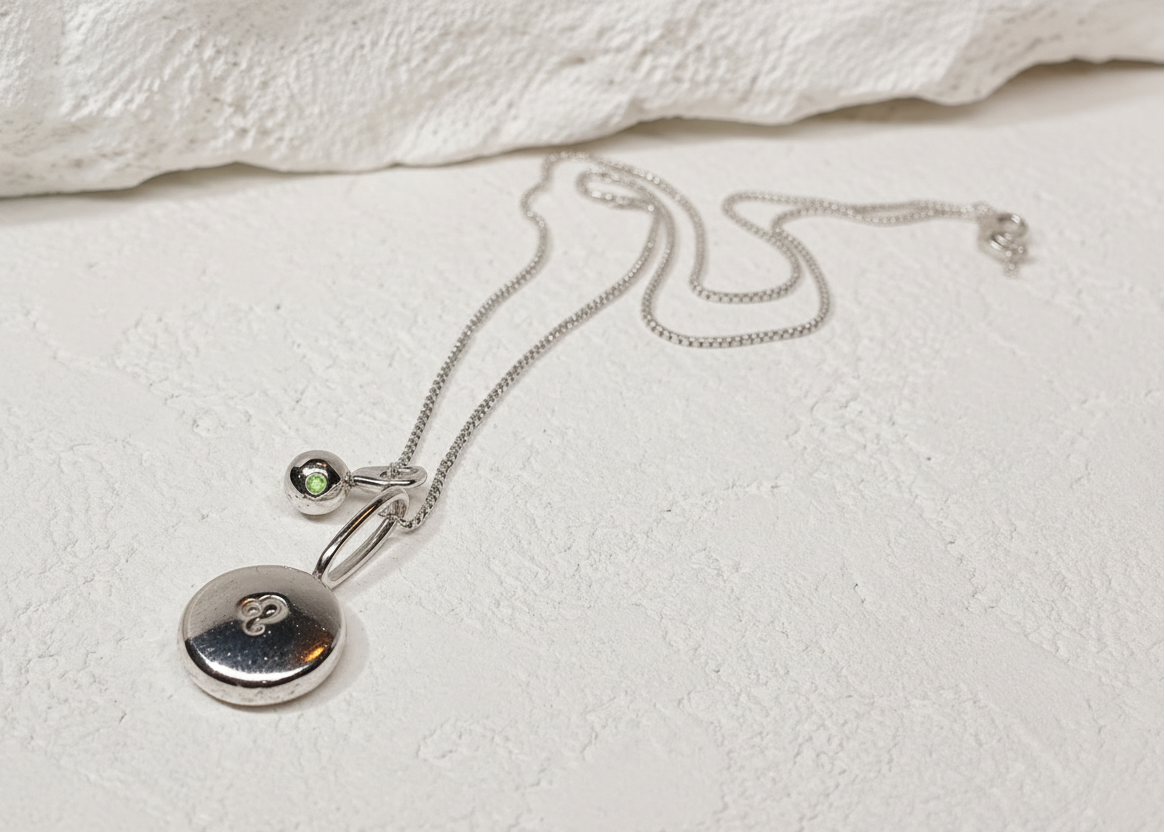 Zodiac Coriandoli & Birthstone Pepita Necklace