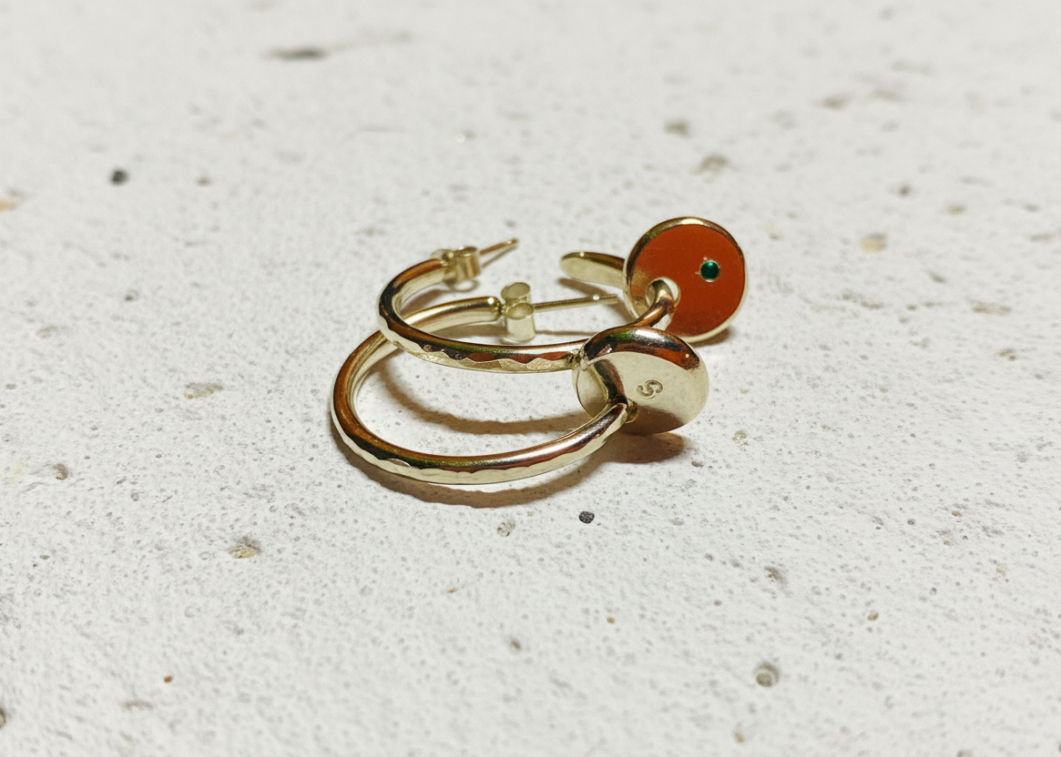 Petite Coriandoli Hoops
