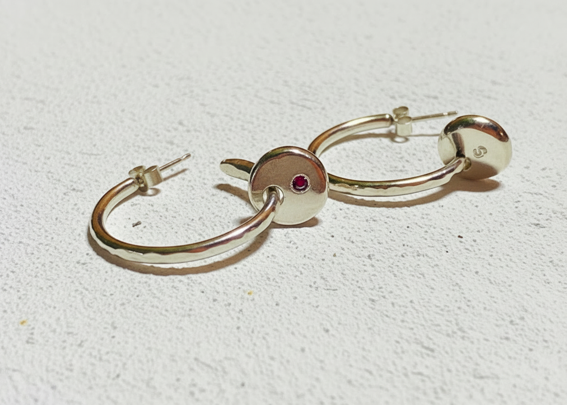 Petite Coriandoli Hoops