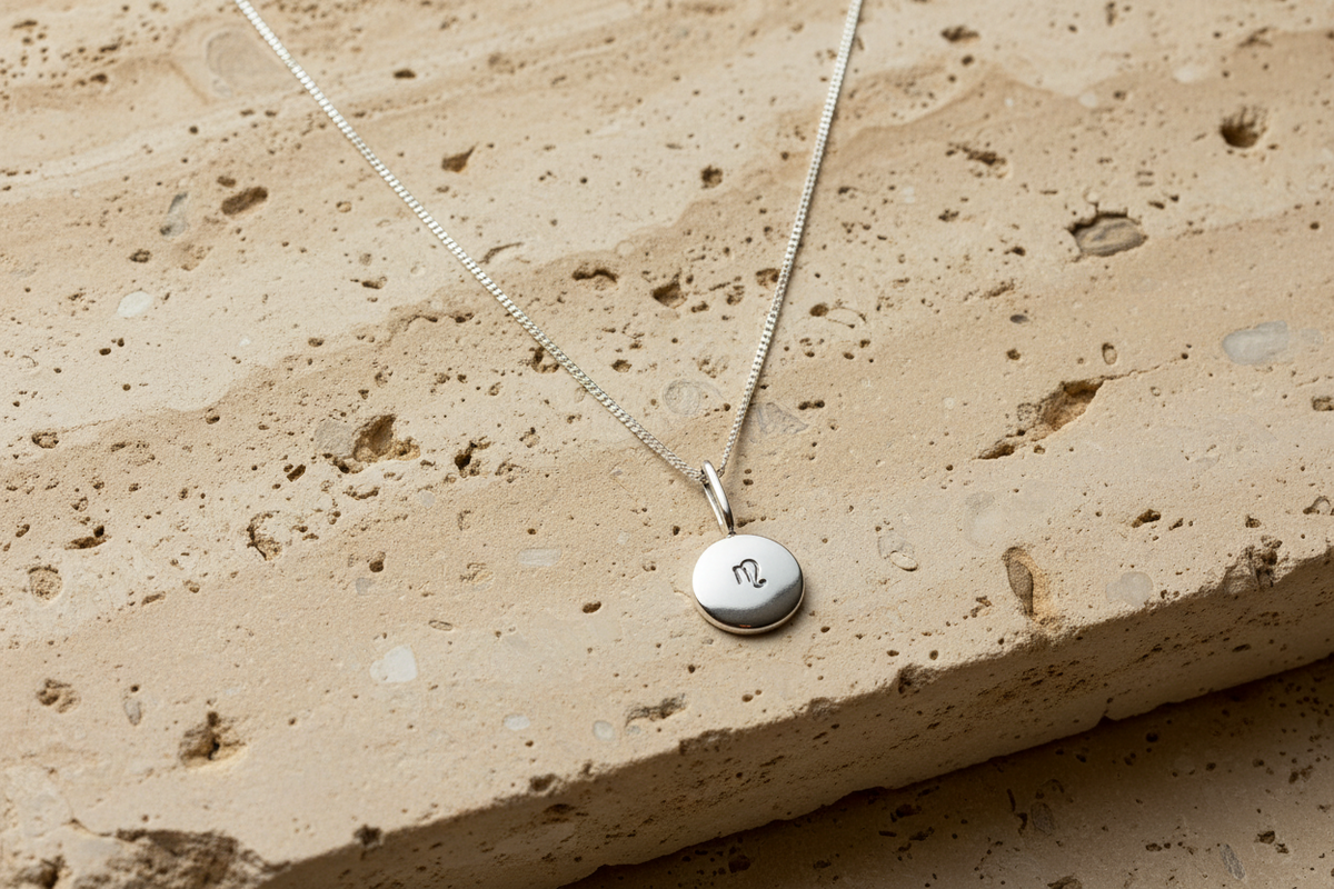 Zodiac coriandoli necklace